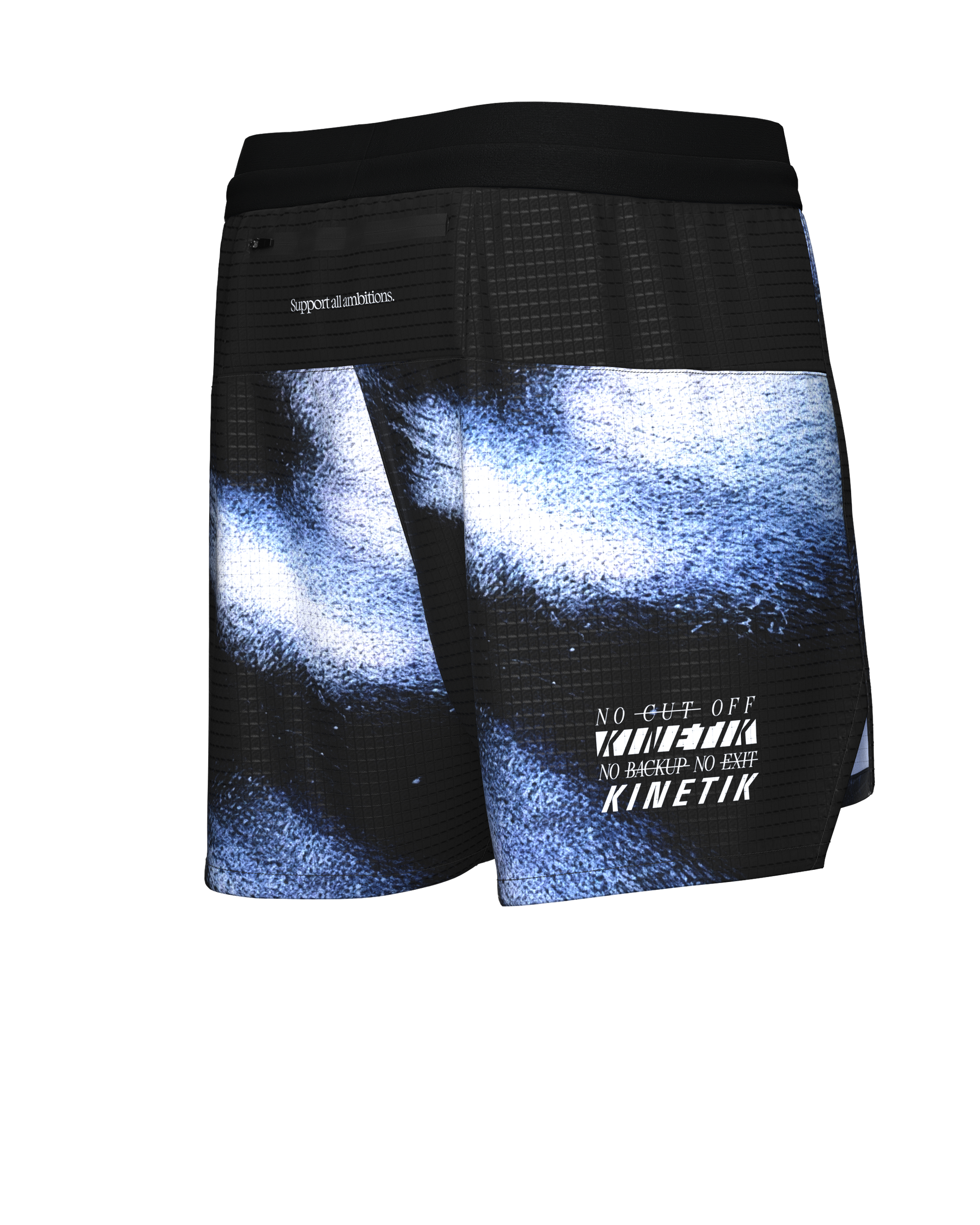 AEROK 6 MEN BLUR MOTION - Shorts trail-running - 6 - kinetik-adrenalink