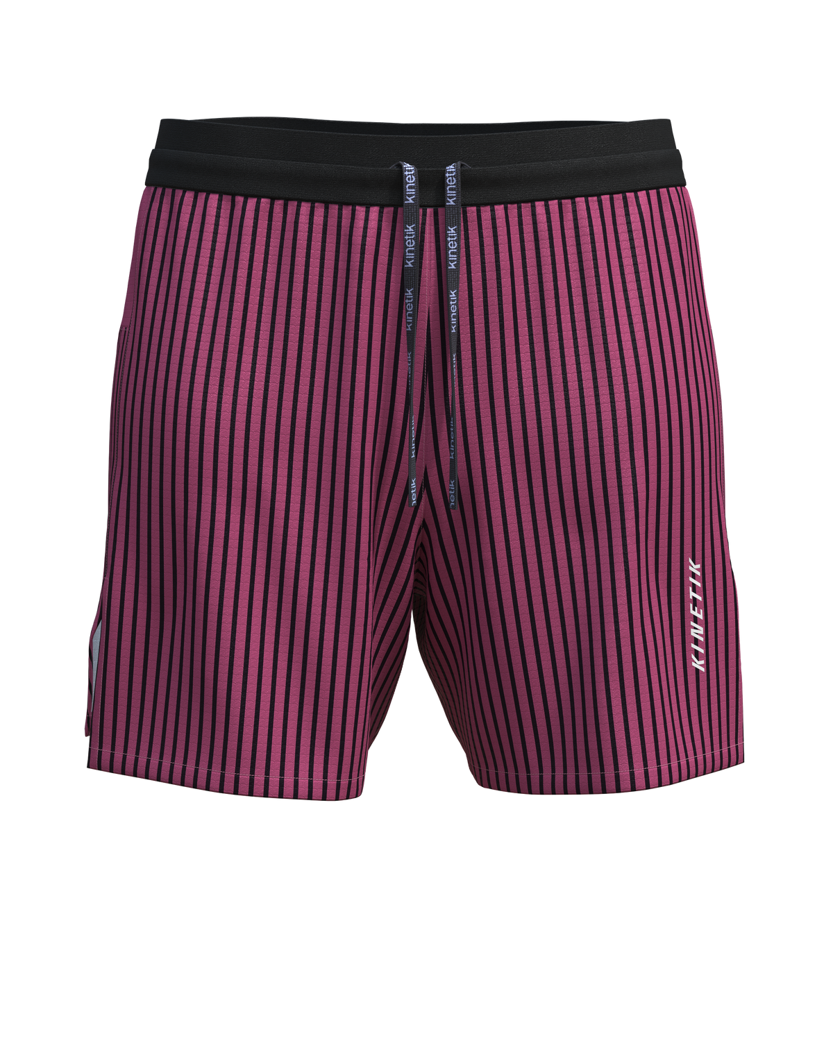 AEROK 6 MEN COLOR STRIPE GRENAT - Shorts trail-running - 10 - kinetik-adrenalink