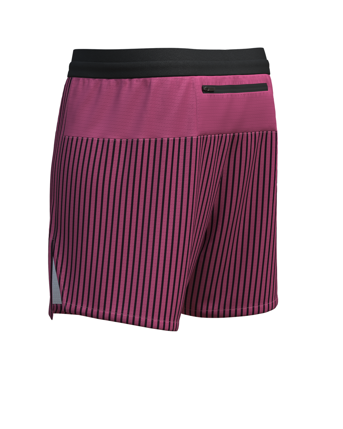 AEROK 6 MEN COLOR STRIPE GRENAT - Shorts trail-running - 12 - kinetik-adrenalink