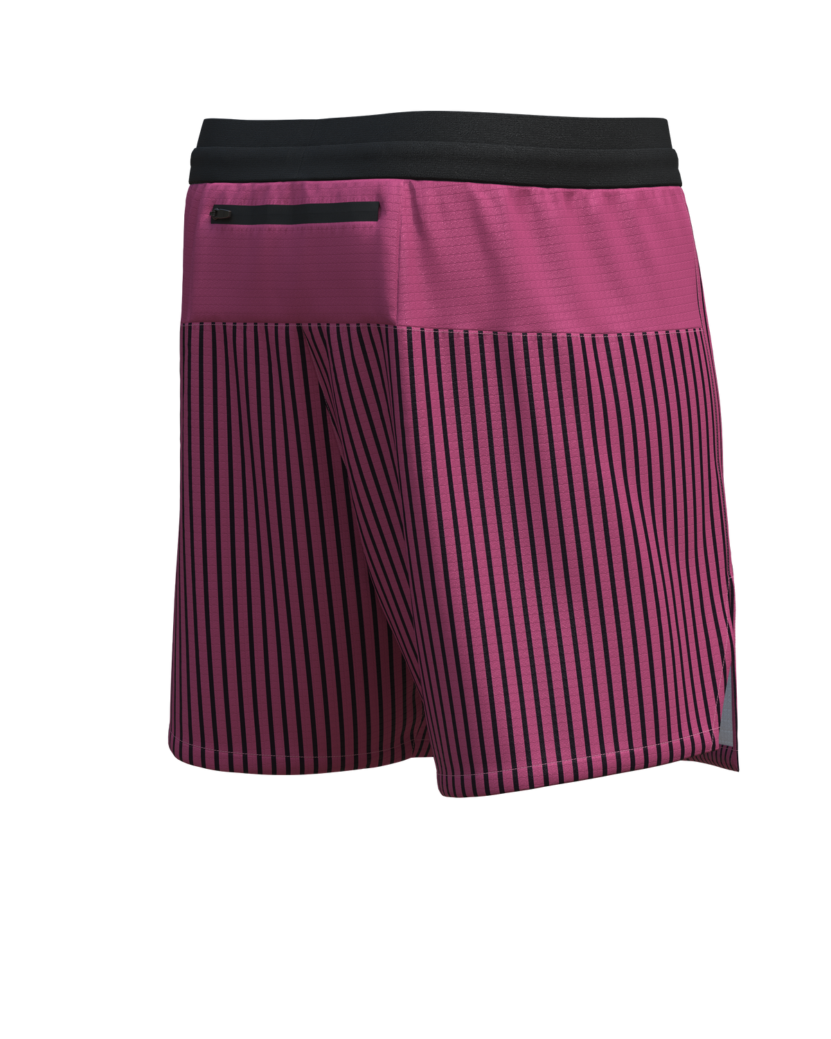 AEROK 6 MEN COLOR STRIPE GRENAT - Shorts trail-running - 14 - kinetik-adrenalink