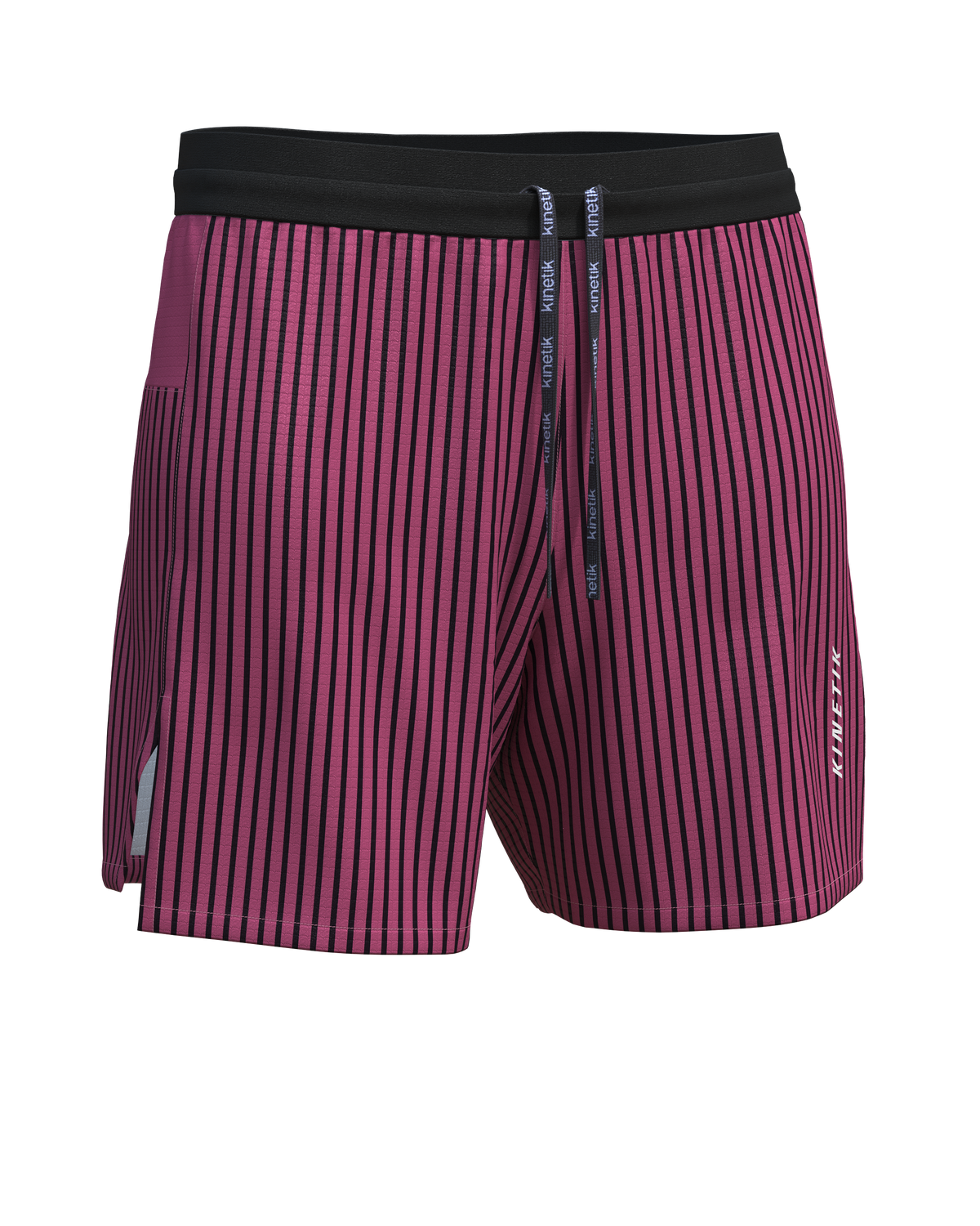 AEROK 6 MEN COLOR STRIPE GRENAT - Shorts trail-running - 17 - kinetik-adrenalink