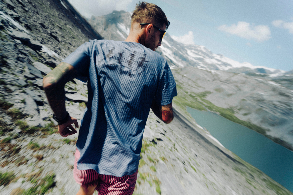 AEROK 6 MEN COLOR STRIPE GRENAT - Shorts trail-running - 8 - kinetik-adrenalink