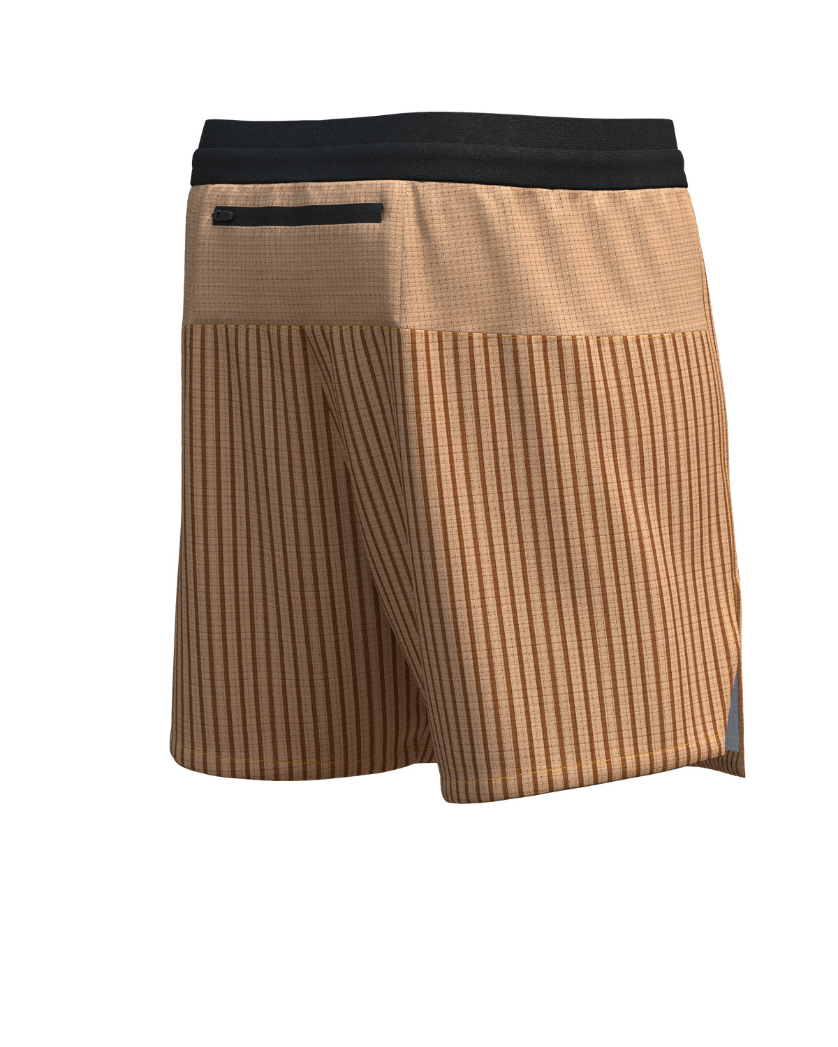 AEROK 6 MEN COLOR STRIPE METALLIC BRONZE - Shorts trail-running - 18 - kinetik-adrenalink