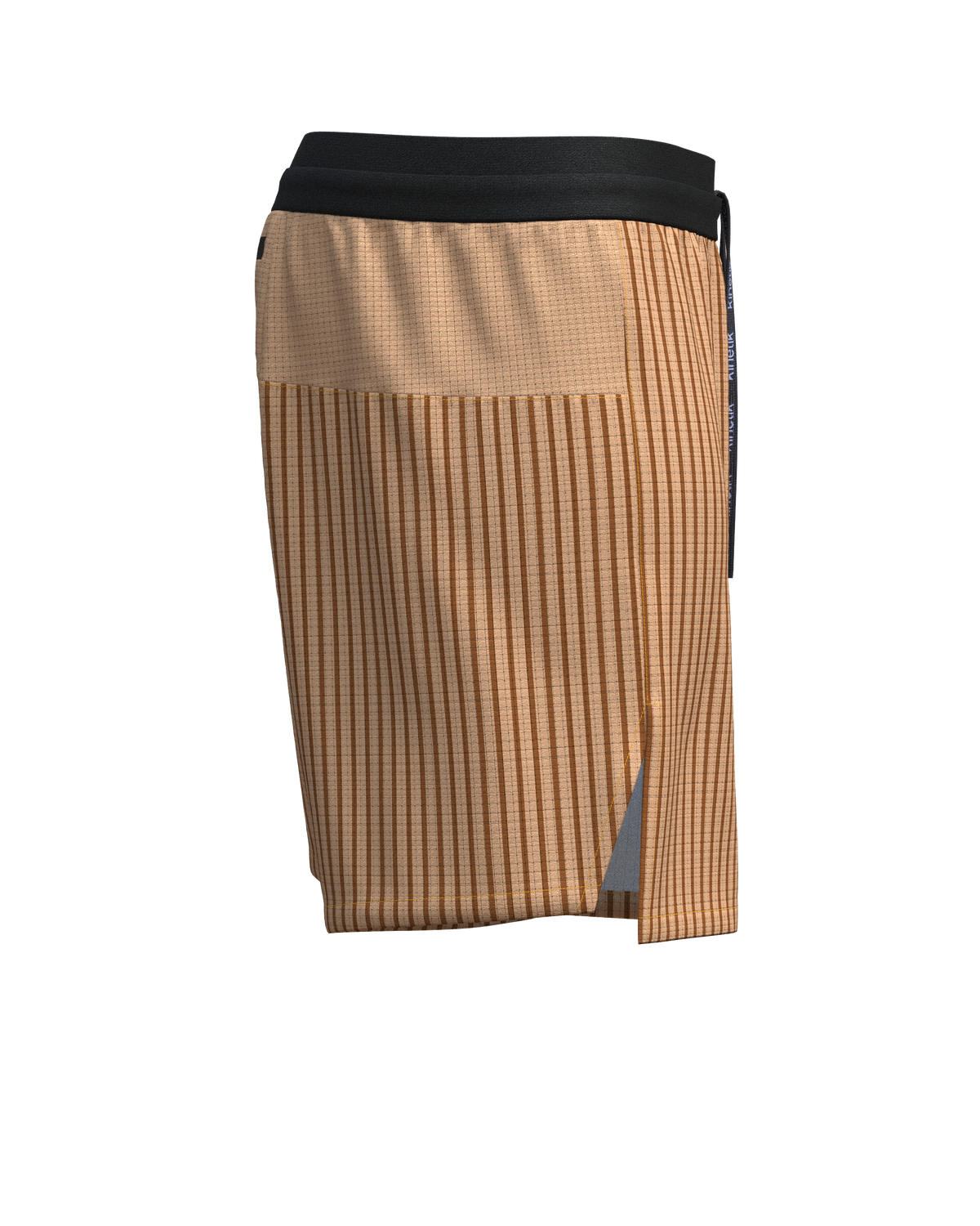 AEROK 6 MEN COLOR STRIPE METALLIC BRONZE - Shorts trail-running - 19 - kinetik-adrenalink