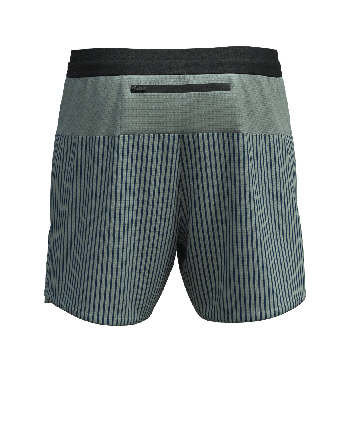 AEROK 6 MEN COLOR STRIPE OLIVINE - Shorts trail-running - 10 - kinetik-adrenalink