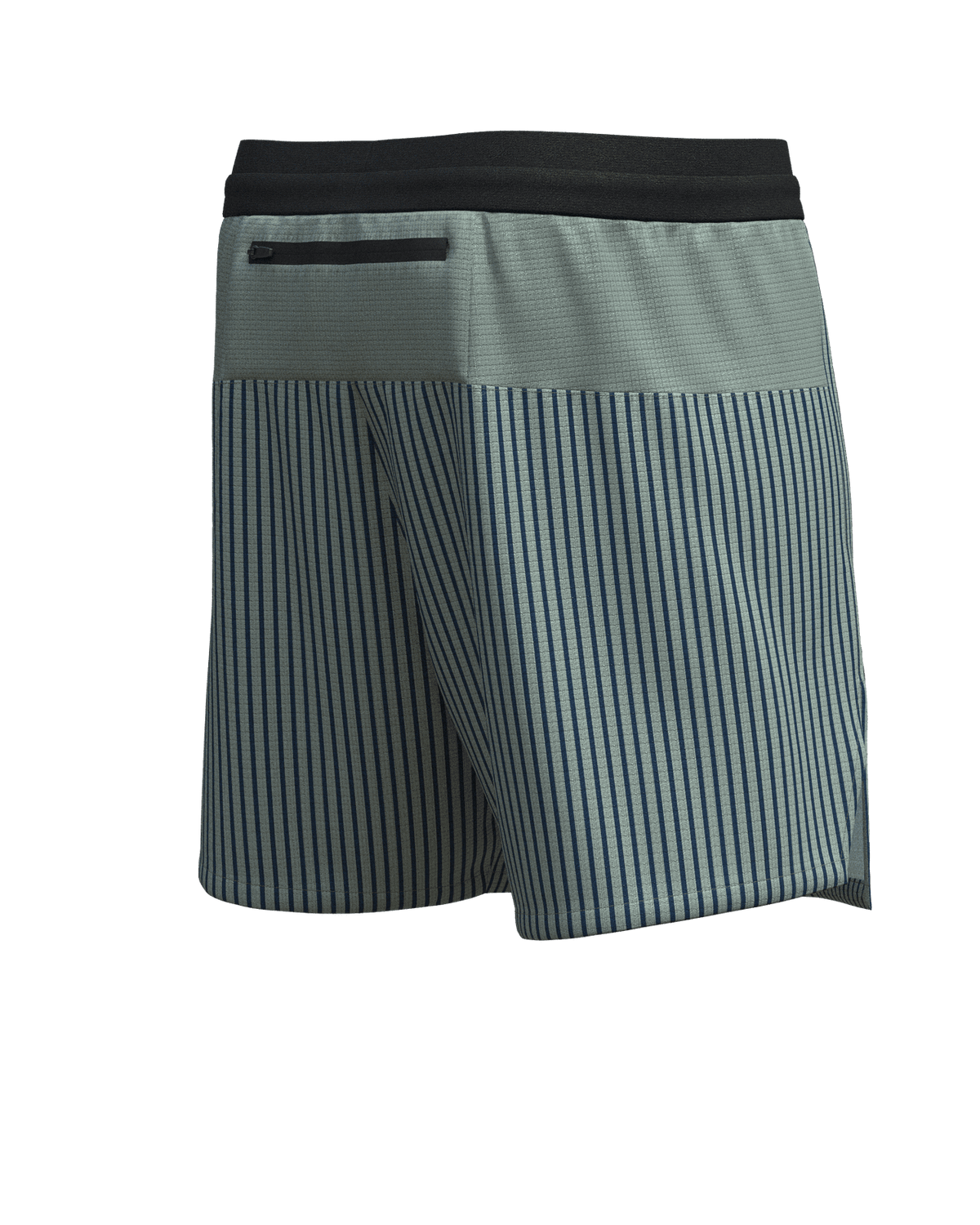 AEROK 6 MEN COLOR STRIPE OLIVINE - Shorts trail-running - 11 - kinetik-adrenalink