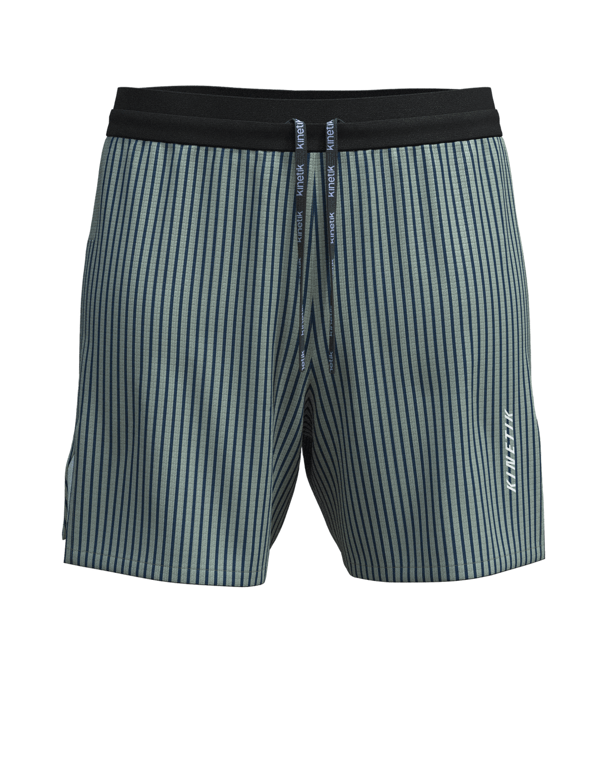 AEROK 6 MEN COLOR STRIPE OLIVINE - Shorts trail-running - 7 - kinetik-adrenalink