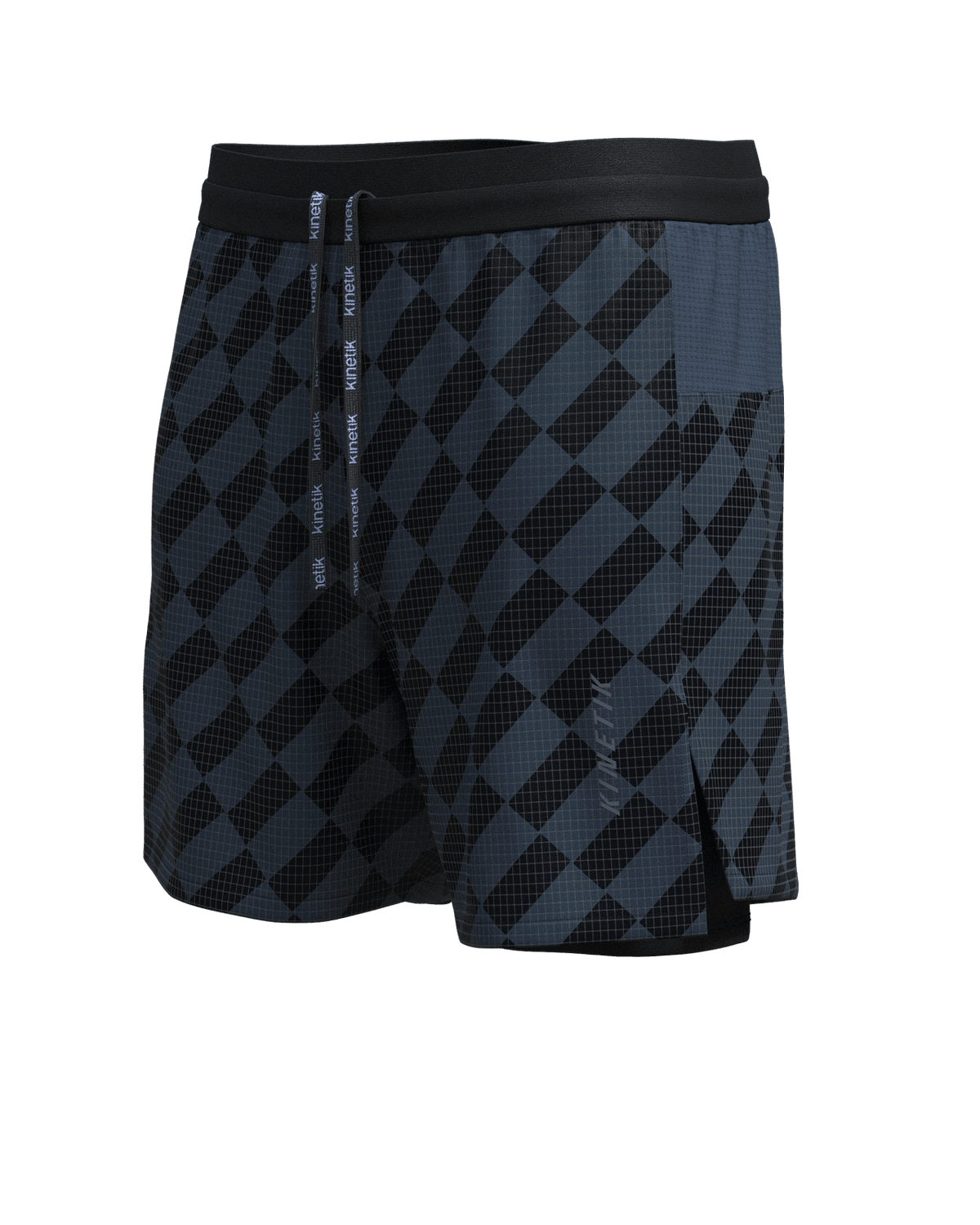 AEROK 6 MEN DAMIER - Shorts trail-running - 1 - kinetik-adrenalink
