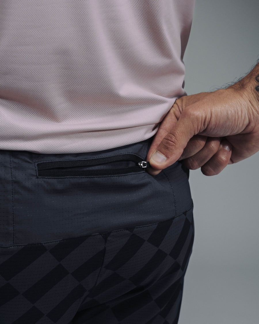 AEROK 6 MEN DAMIER - Shorts trail-running - 3 - kinetik-adrenalink