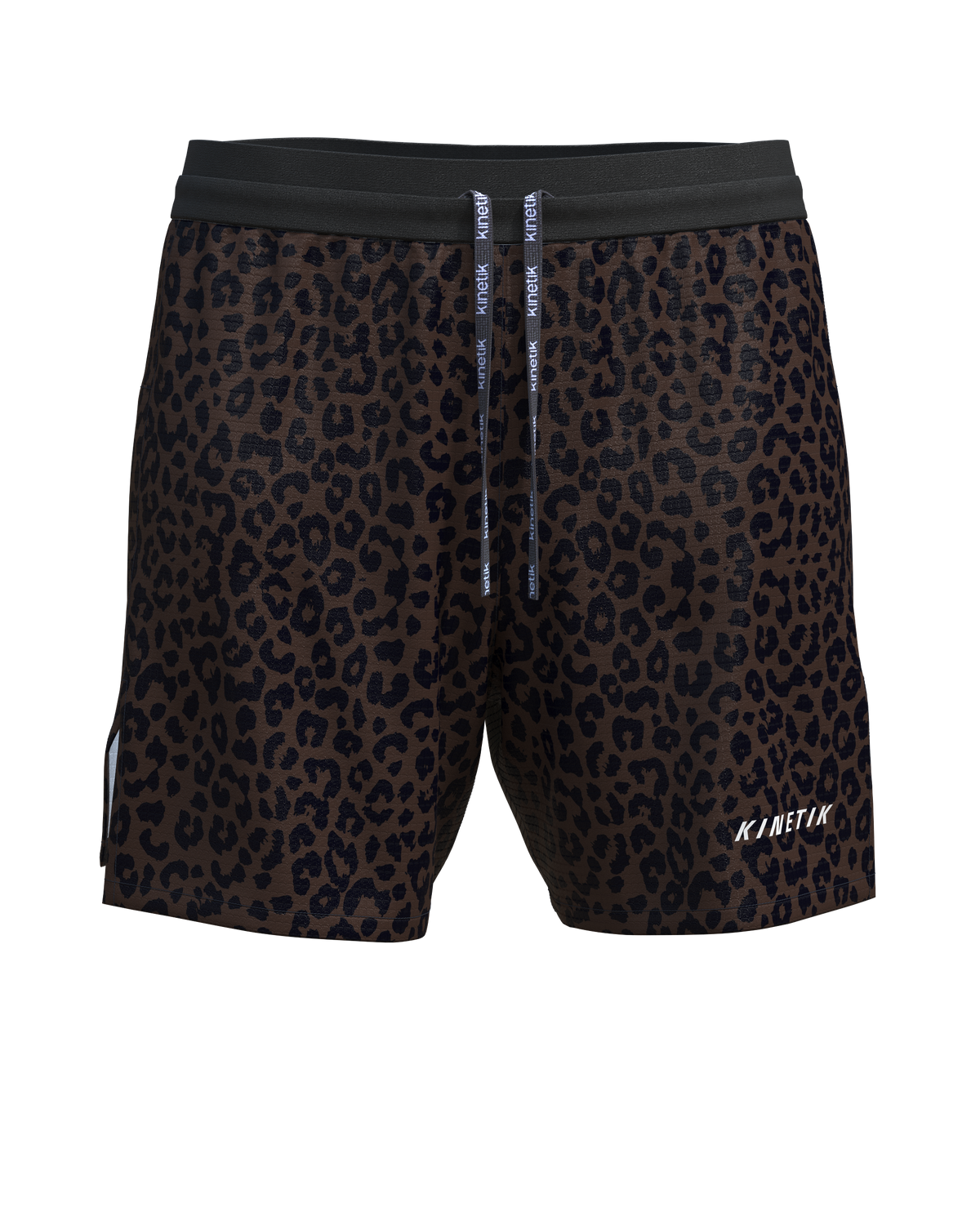 AEROK 6 MEN LEOPARD TIRAMISU - Shorts trail-running - 4 - kinetik-adrenalink
