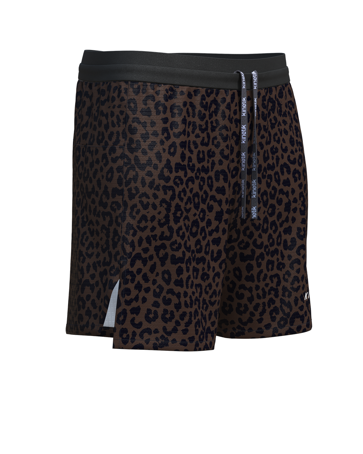 AEROK 6 MEN LEOPARD TIRAMISU - Shorts trail-running - 6 - kinetik-adrenalink