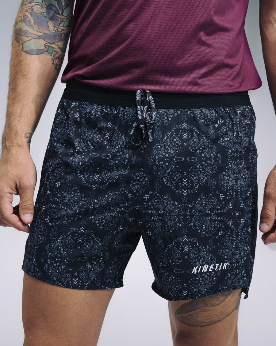 AEROK 6 MEN PAISLEY - Shorts trail-running - 2 - kinetik-adrenalink