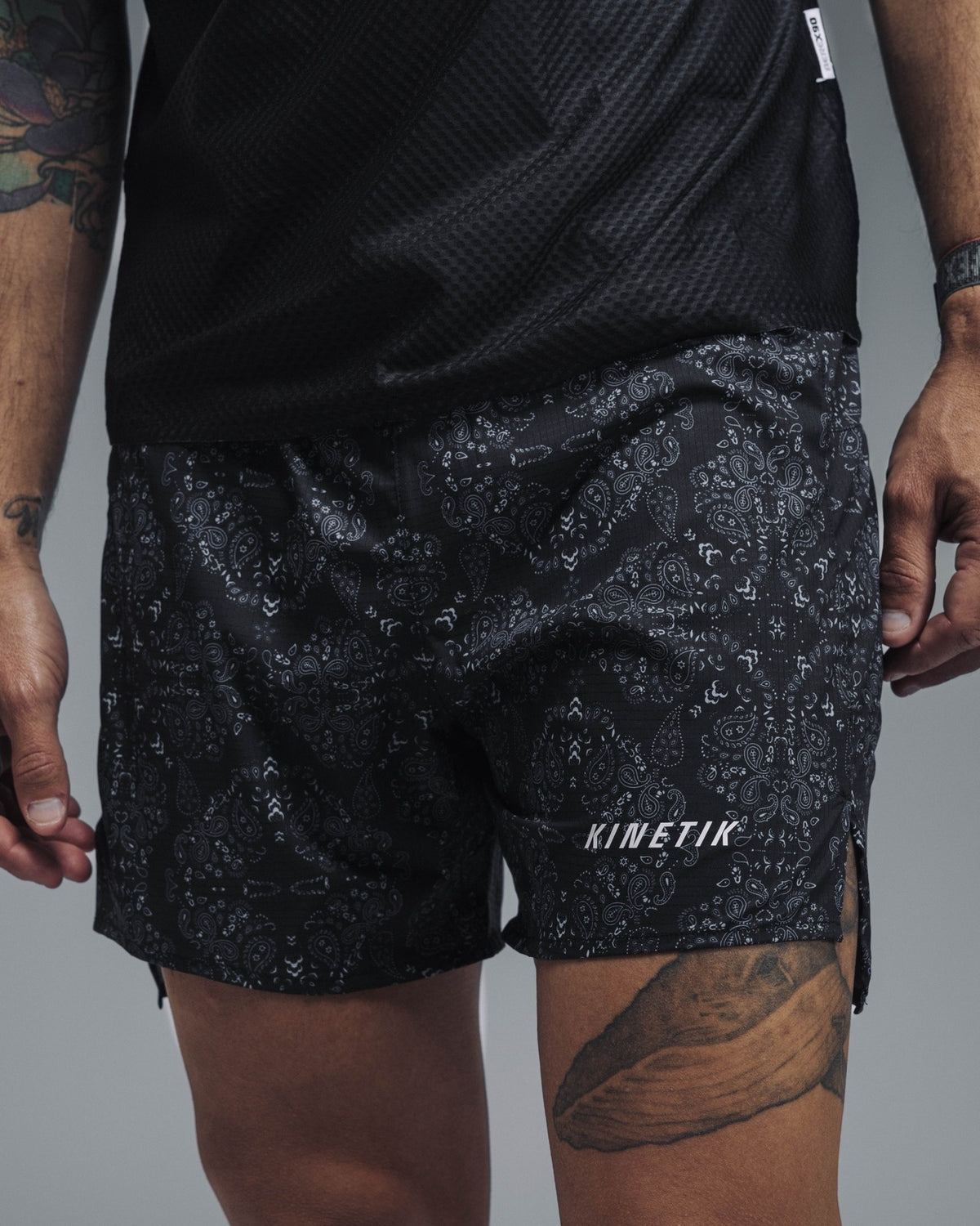 AEROK 6 MEN PAISLEY - Shorts trail-running - 6 - kinetik-adrenalink