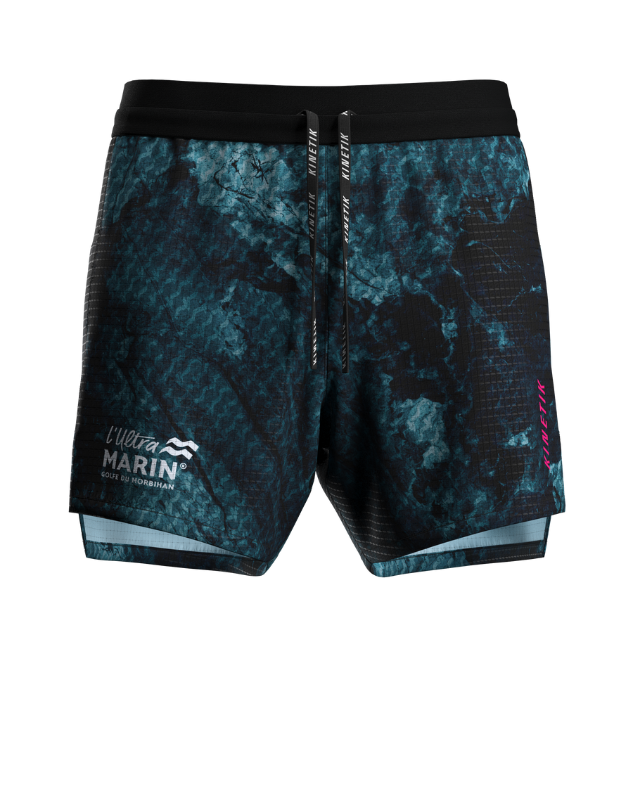 AEROK MEN PREMIUM ULTRA MARIN - Pantalones cortos de trail running - 3 - kinetik