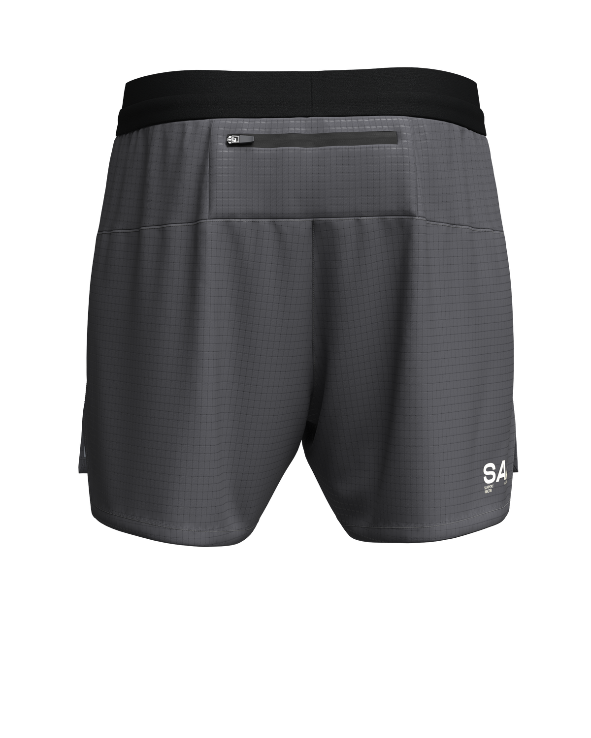 AEROK  MEN GREY - Trail Running Shorts - 7 - kinetik