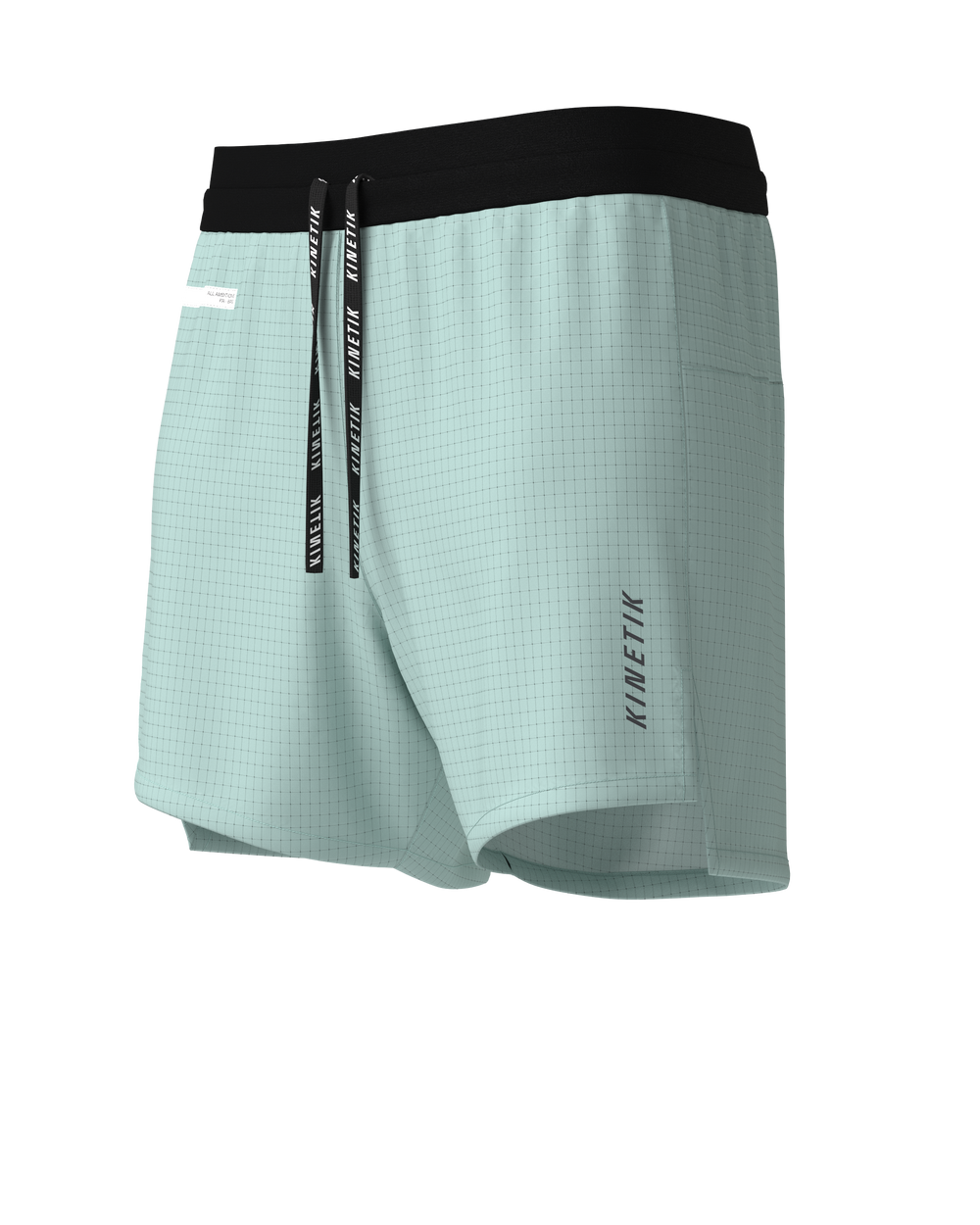 AEROK MEN SAA MINT - Pantalones cortos de trail running - 1 - kinetik