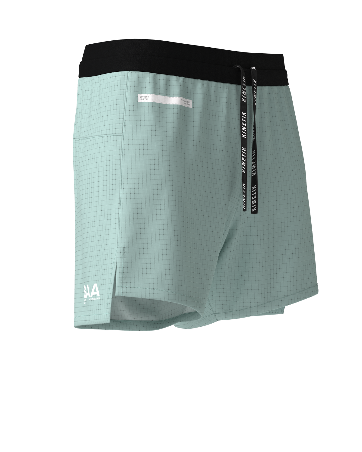 AEROK  MEN MINT - Trail Running Shorts - 4 - kinetik