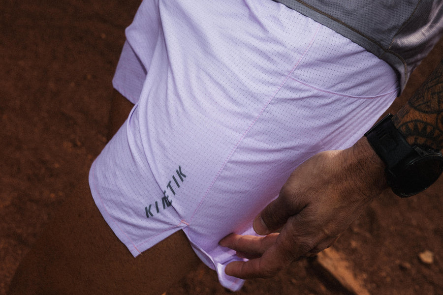 AEROK MEN SAA PURPLE - Pantalones cortos de trail running - 2 - kinetik