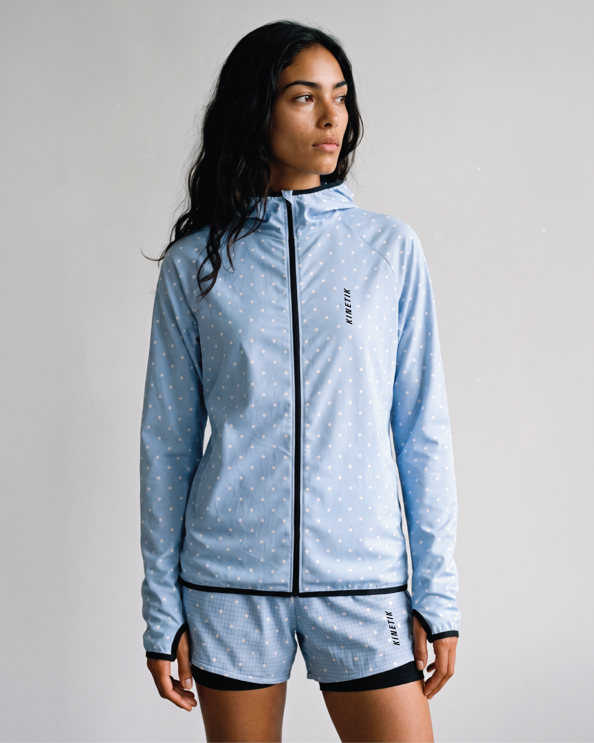 AEROK ULTRA TRAIL DOTY BLUSH BLUE - Shorts trail-running - 2 - kinetik-adrenalink