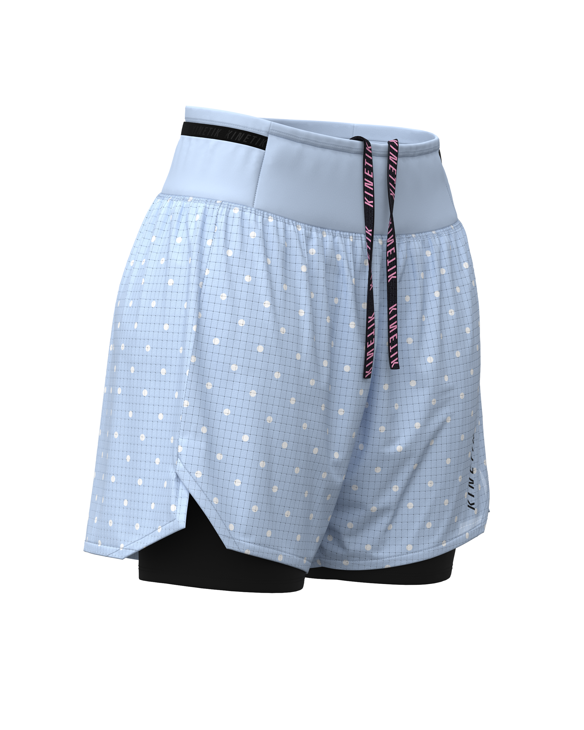 AEROK ULTRA TRAIL DOTY BLUSH BLUE - Shorts trail-running - 4 - kinetik-adrenalink