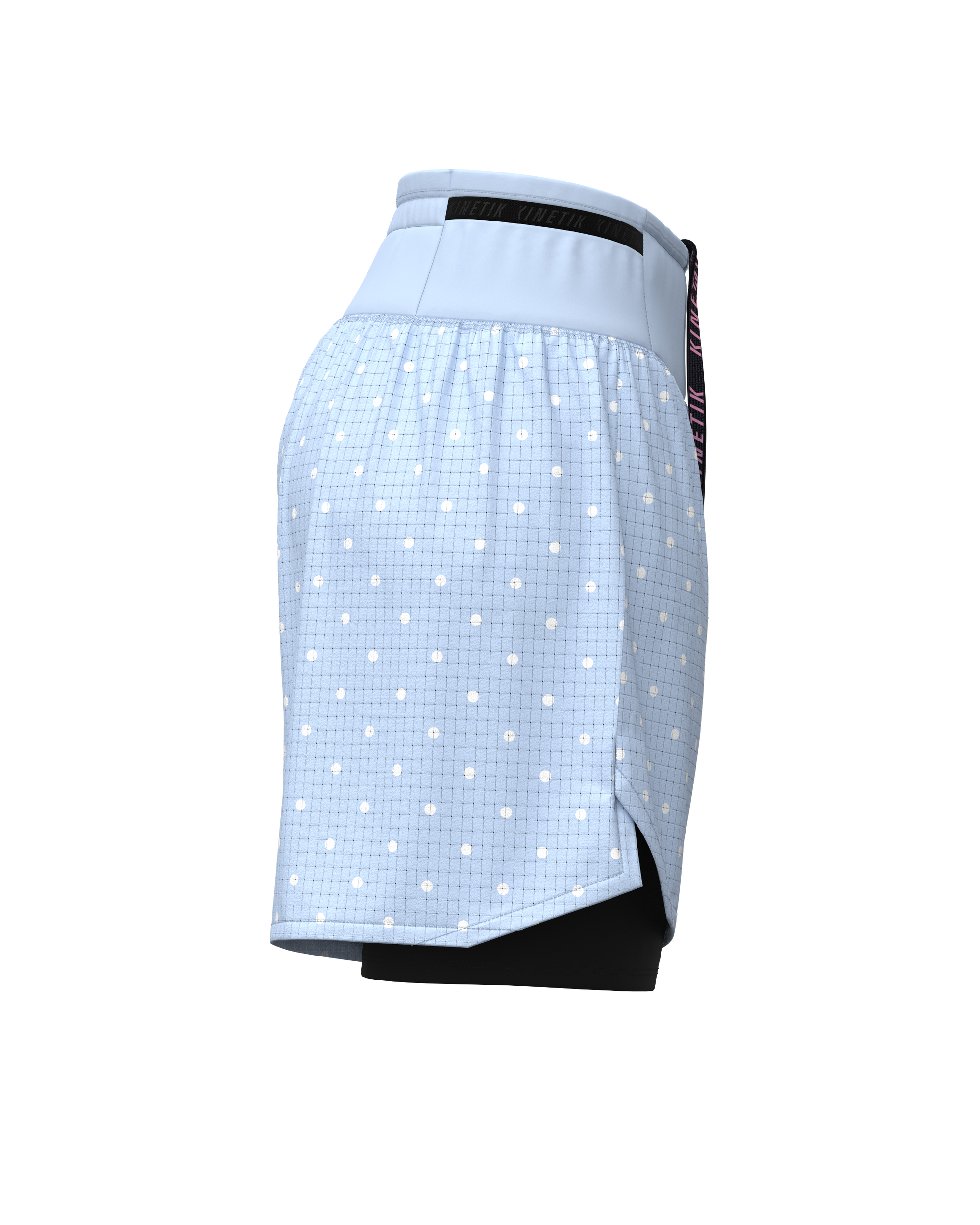 AEROK ULTRA TRAIL DOTY BLUSH BLUE - Shorts trail-running - 5 - kinetik-adrenalink