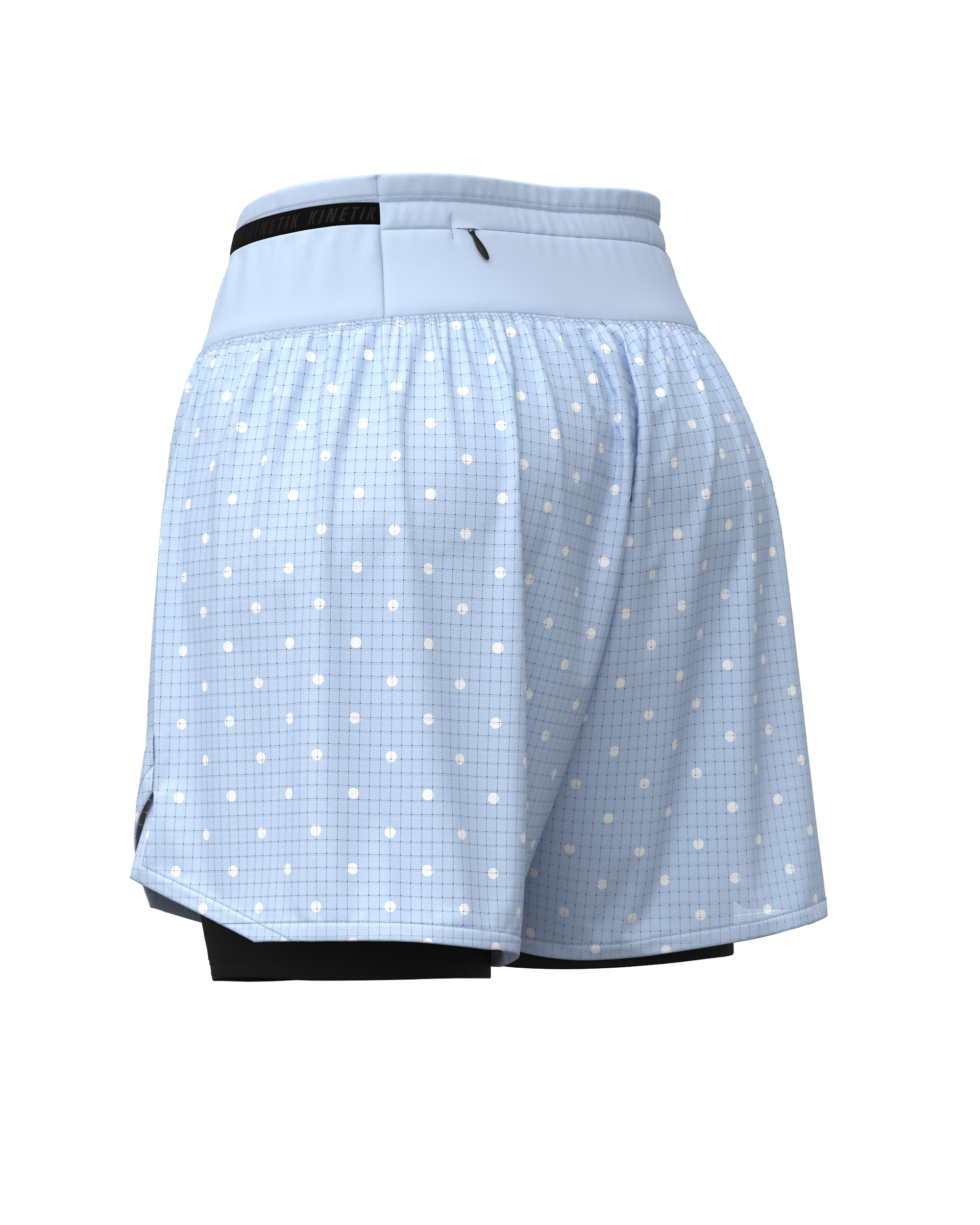 AEROK ULTRA TRAIL DOTY BLUSH BLUE - Shorts trail-running - 8 - kinetik-adrenalink
