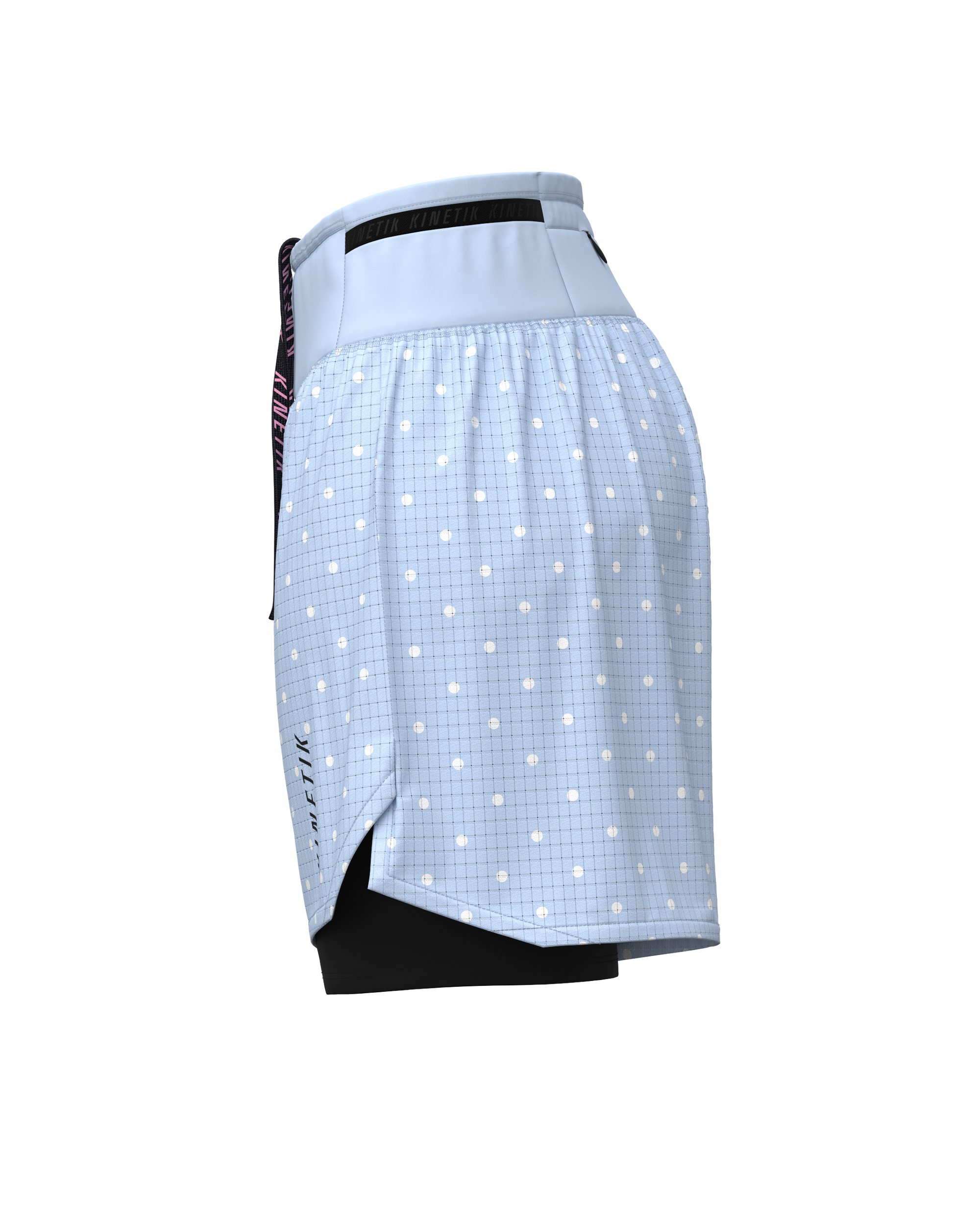 AEROK ULTRA TRAIL DOTY BLUSH BLUE - Shorts trail-running - 9 - kinetik-adrenalink