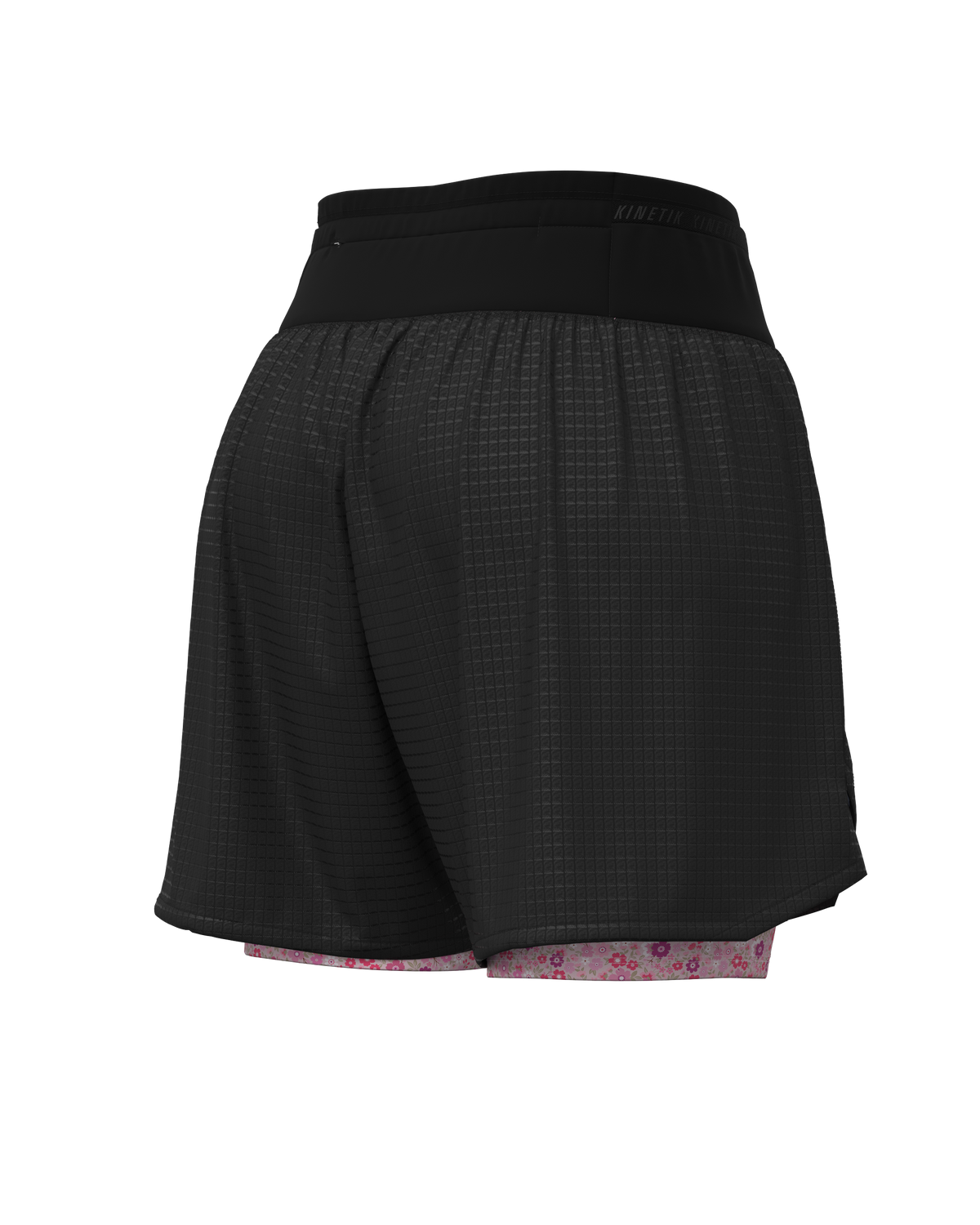 AEROK ULTRA TRAIL FLORAL BLACK - Shorts trail-running - 6 - kinetik-adrenalink