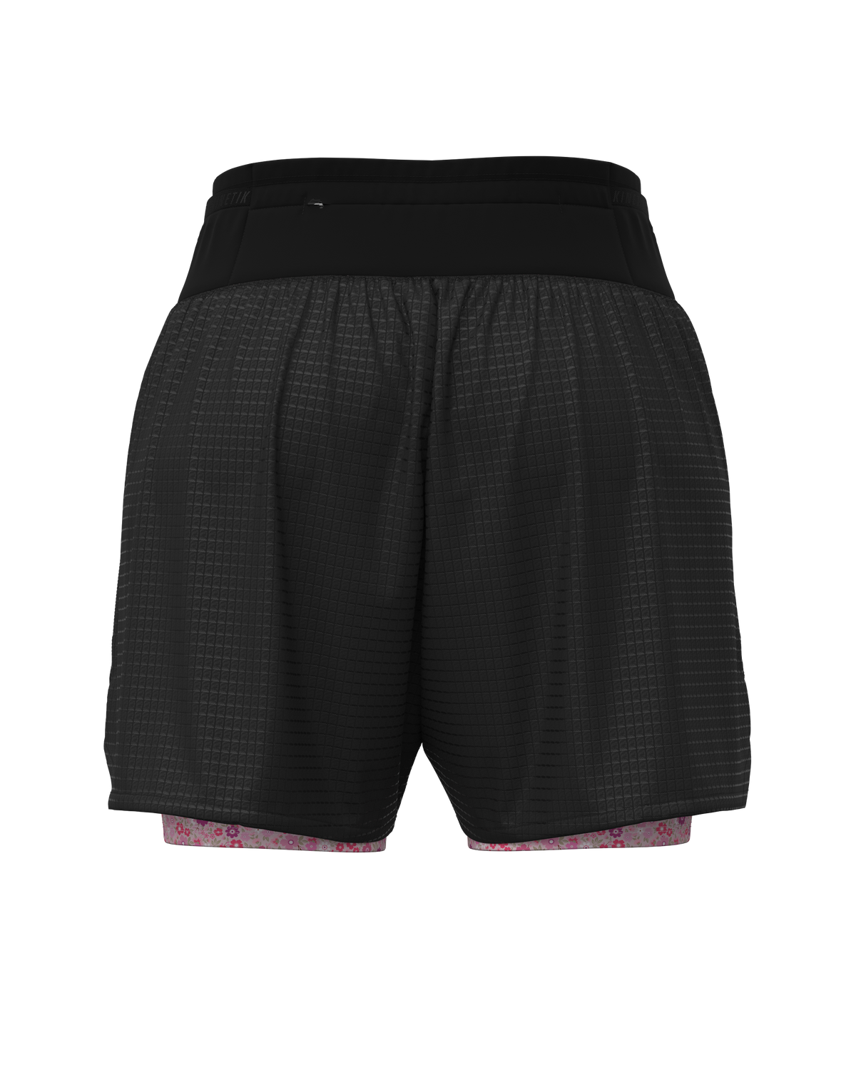 AEROK ULTRA TRAIL FLORAL BLACK - Shorts trail-running - 7 - kinetik-adrenalink