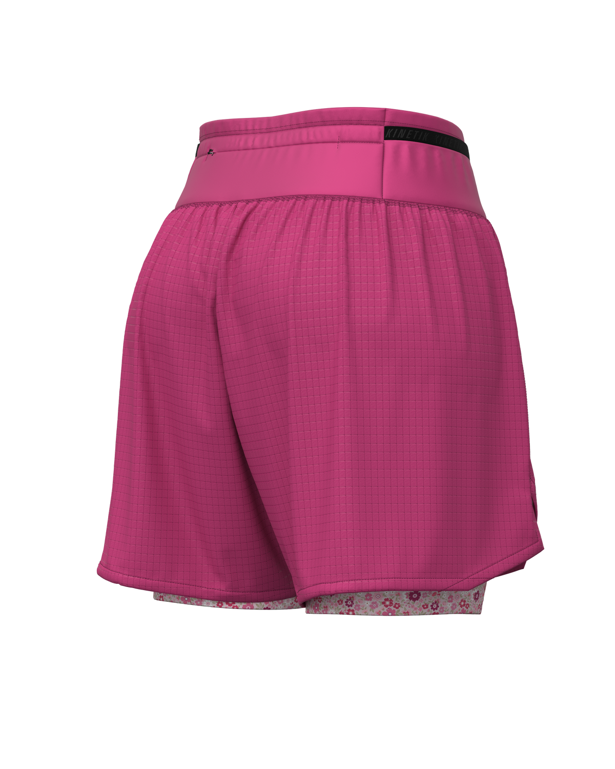 AEROK ULTRA TRAIL FLORAL MELLOW ROSE - Shorts trail-running - 6 - kinetik-adrenalink
