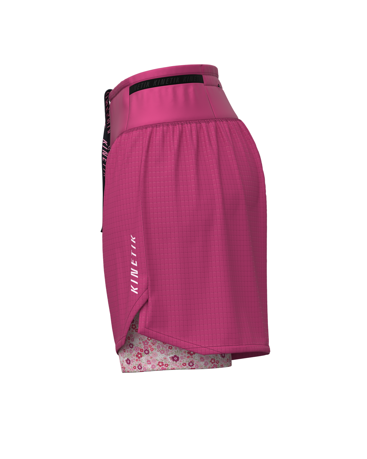 AEROK ULTRA TRAIL FLORAL MELLOW ROSE - Shorts trail-running - 9 - kinetik-adrenalink