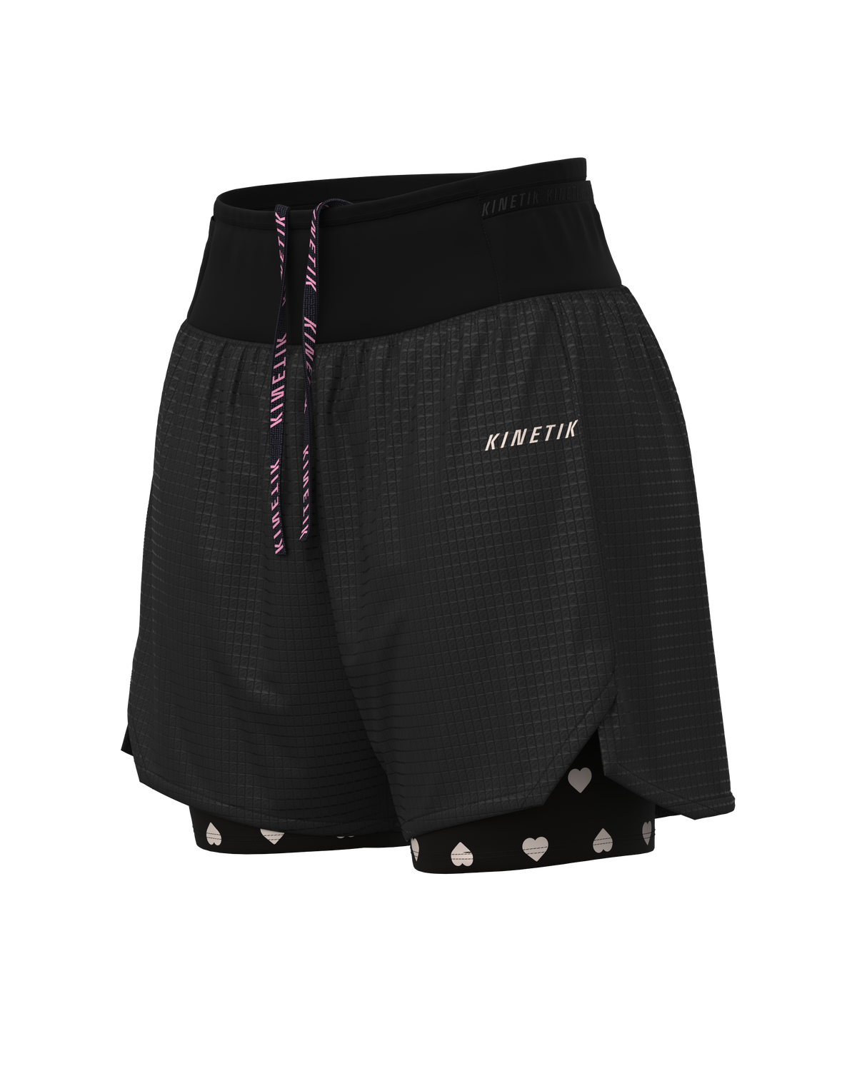 AEROK TRAIL HEARTRUNNEUSE - Pantalones cortos de trail running - 1 - kinetik