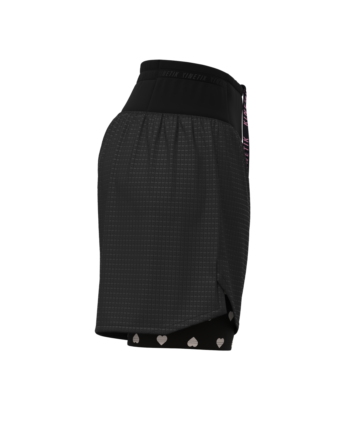 AEROK ULTRA TRAIL HEARTRUNNEUSE BLACK - Shorts trail-running - 5 - kinetik-adrenalink