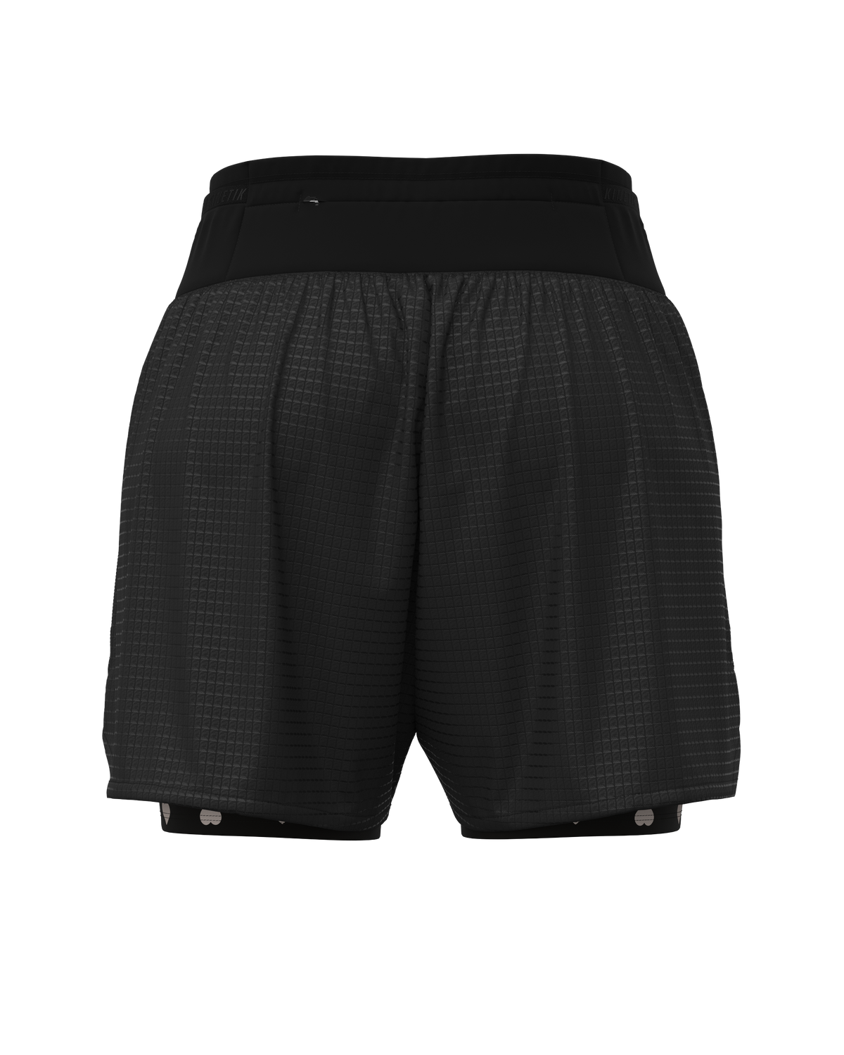 AEROK ULTRA TRAIL HEARTRUNNEUSE BLACK - Shorts trail-running - 7 - kinetik-adrenalink
