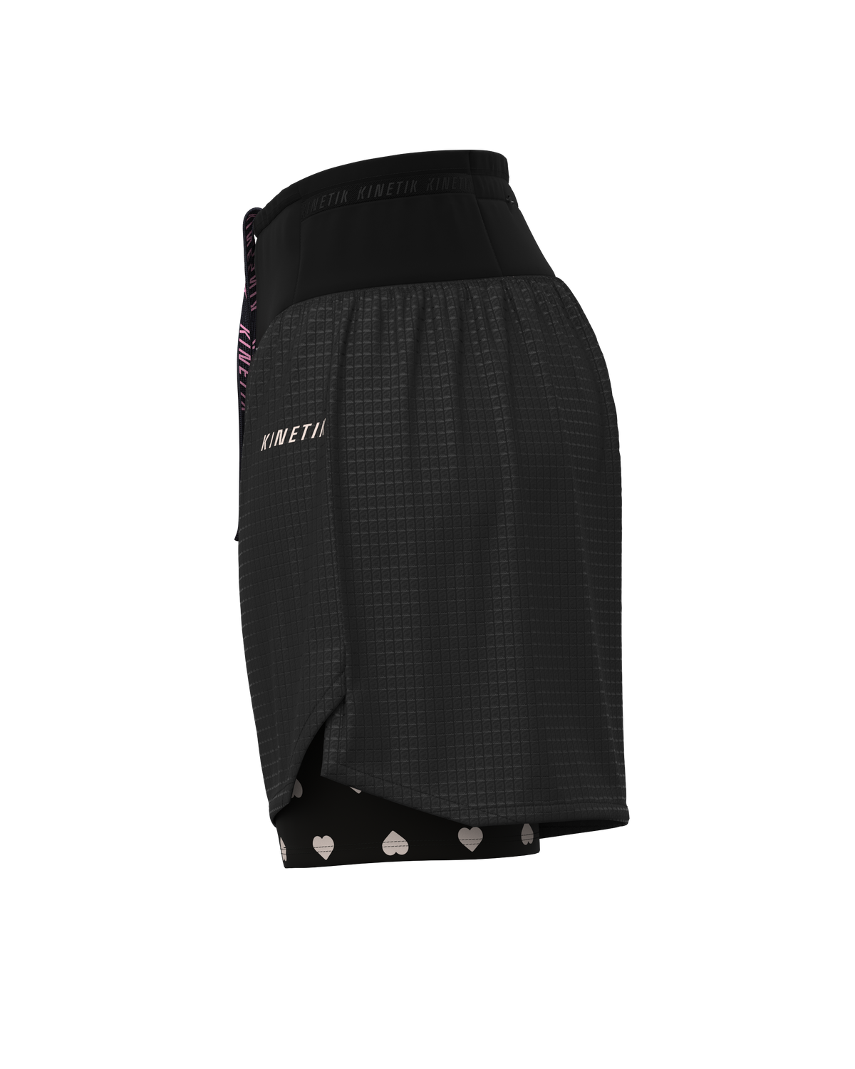 AEROK ULTRA TRAIL HEARTRUNNEUSE BLACK - Shorts trail-running - 9 - kinetik-adrenalink