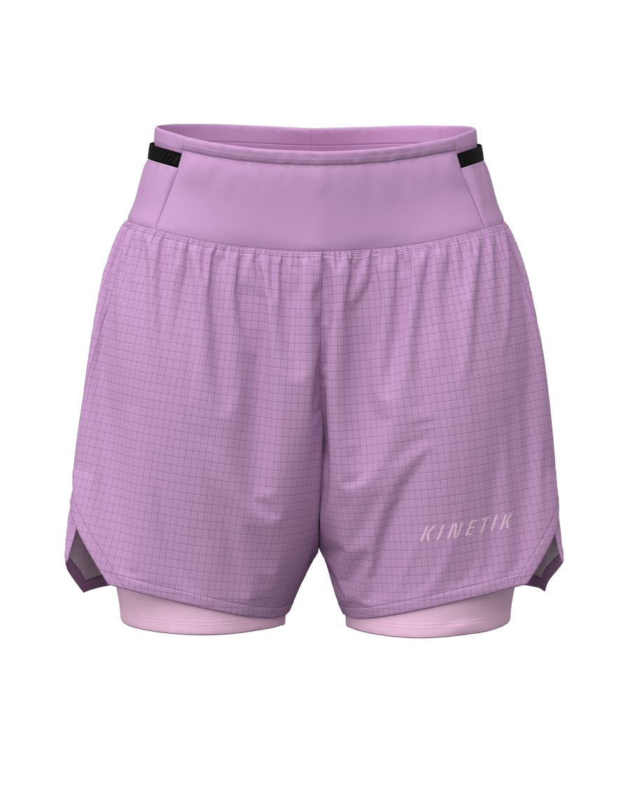 AEROK ULTRA TRAIL PINK GLO - Shorts trail-running - 3 - kinetik-adrenalink