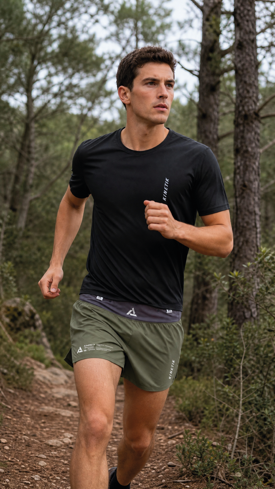 KAIRN 7 ALOE - Shorts trail-running - 2 - kinetik-adrenalink