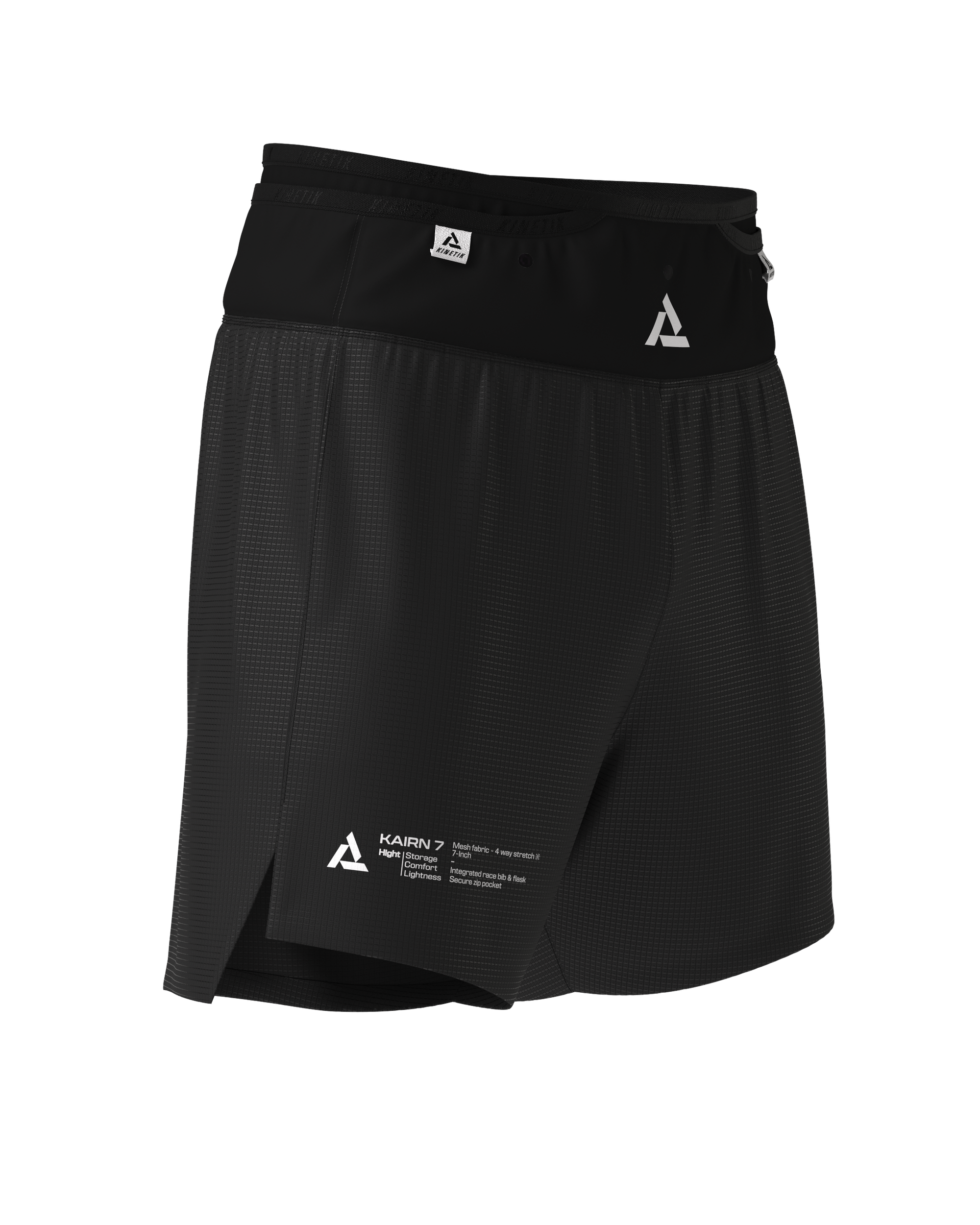 KAIRN 7 DARKEST - Pantalones cortos de trail running - 4 - kinetik