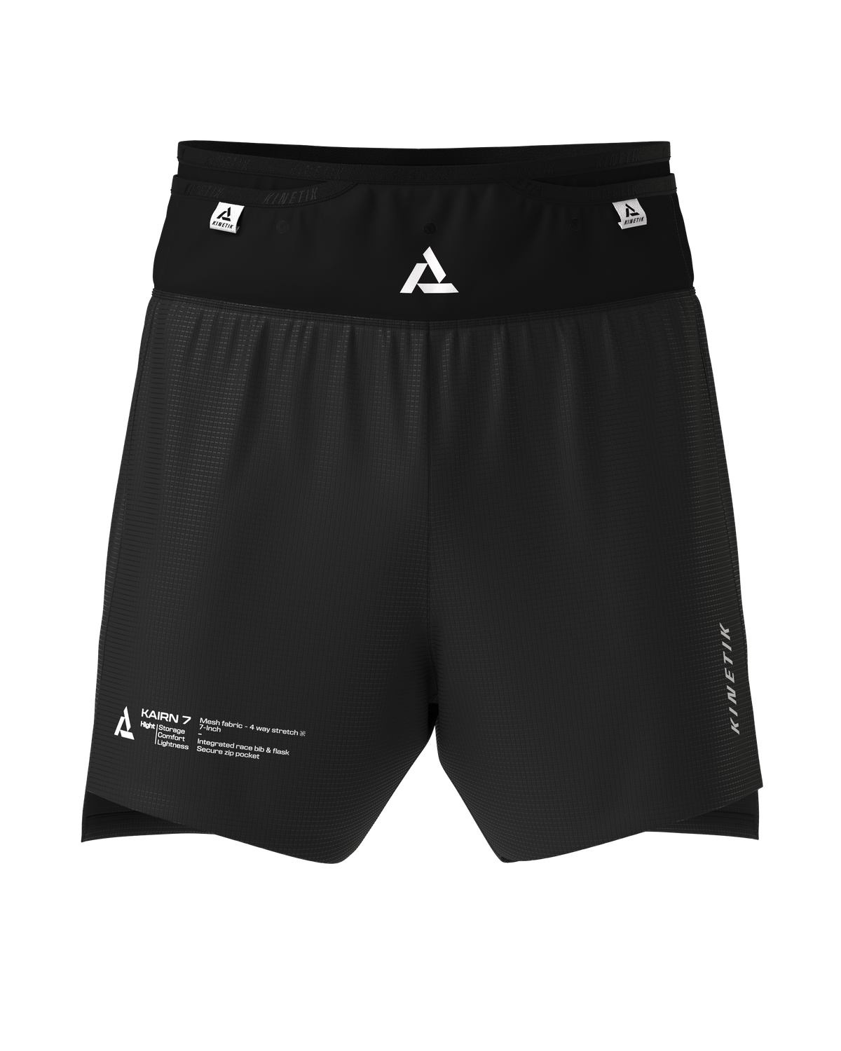 KAIRN 7 DARKEST - Shorts trail-running - 4 - kinetik-adrenalink