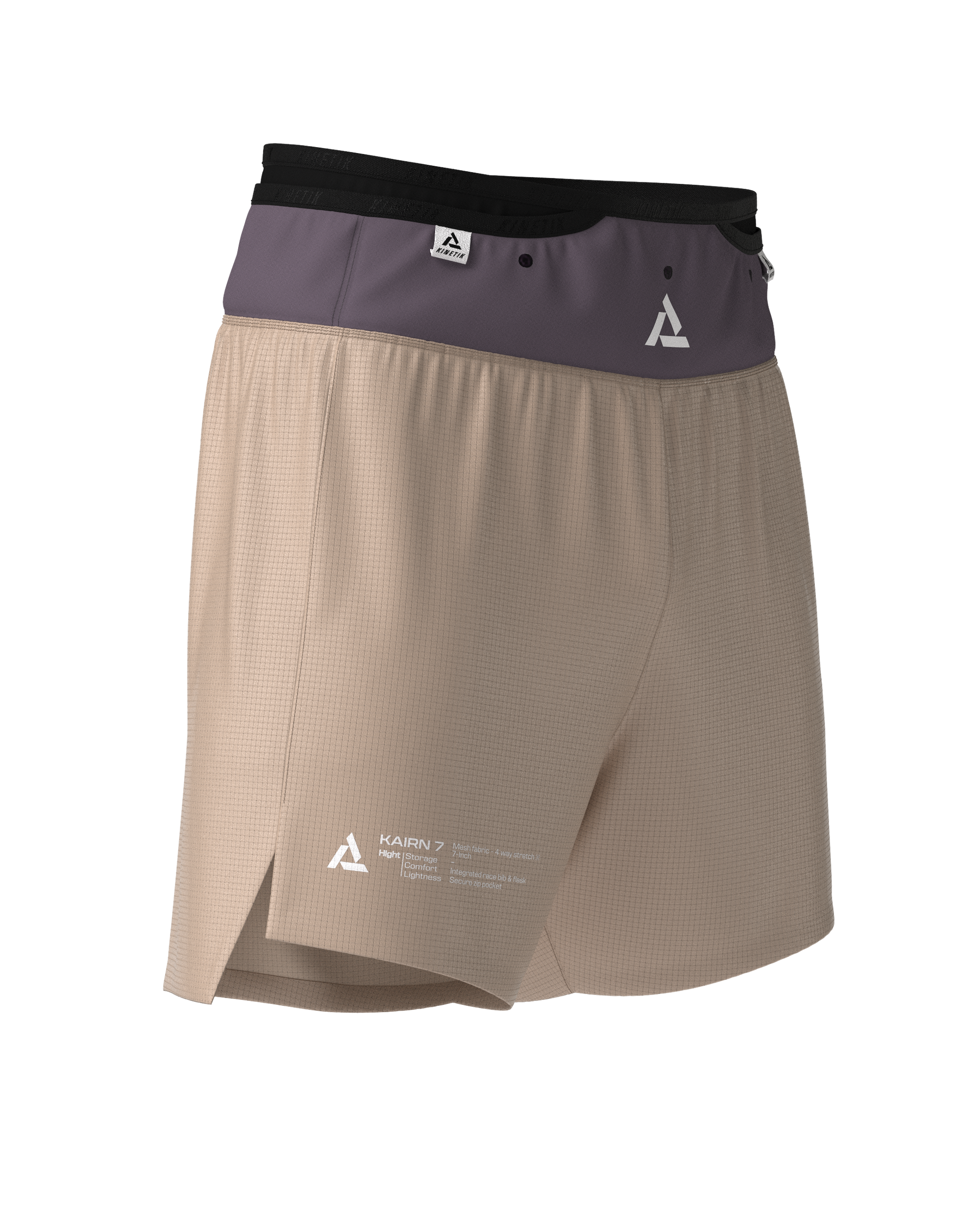 KAIRN 7 MOCHA - Shorts trail-running - 4 - kinetik-adrenalink