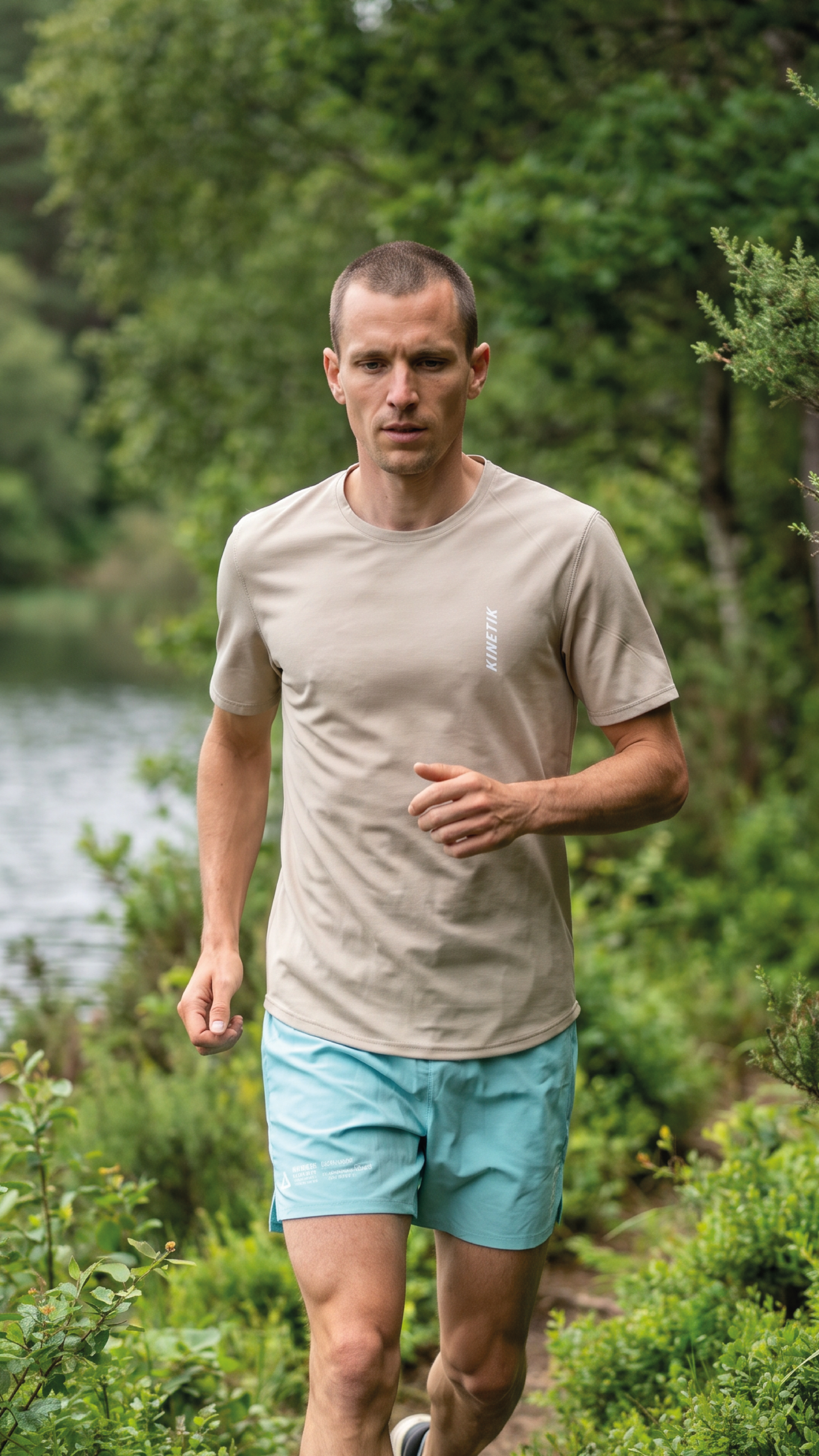 KAIRN 7 OPAL BLUE - Shorts trail-running - 2 - kinetik-adrenalink