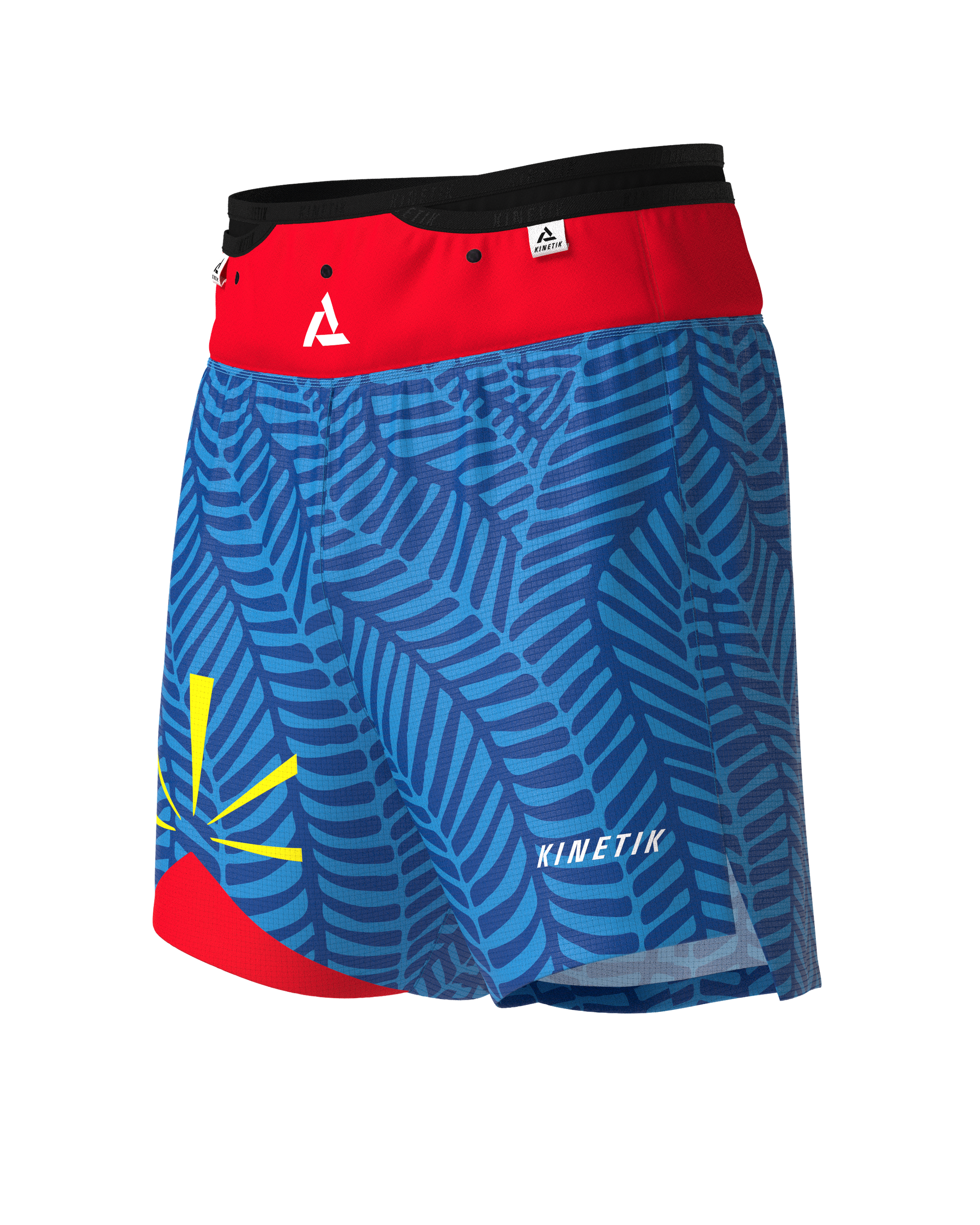 KAIRN 7 REUNION FLAG - Trail-running Shorts - 1 - kinetik