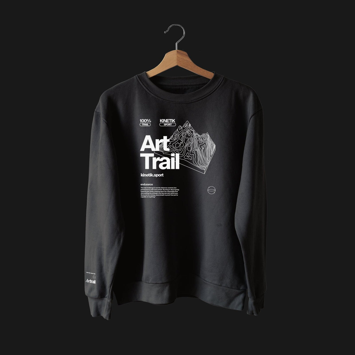 SWEAT ART. MOUNTAIN MEN - Sweats trail-running - 1 - kinetik-adrenalink