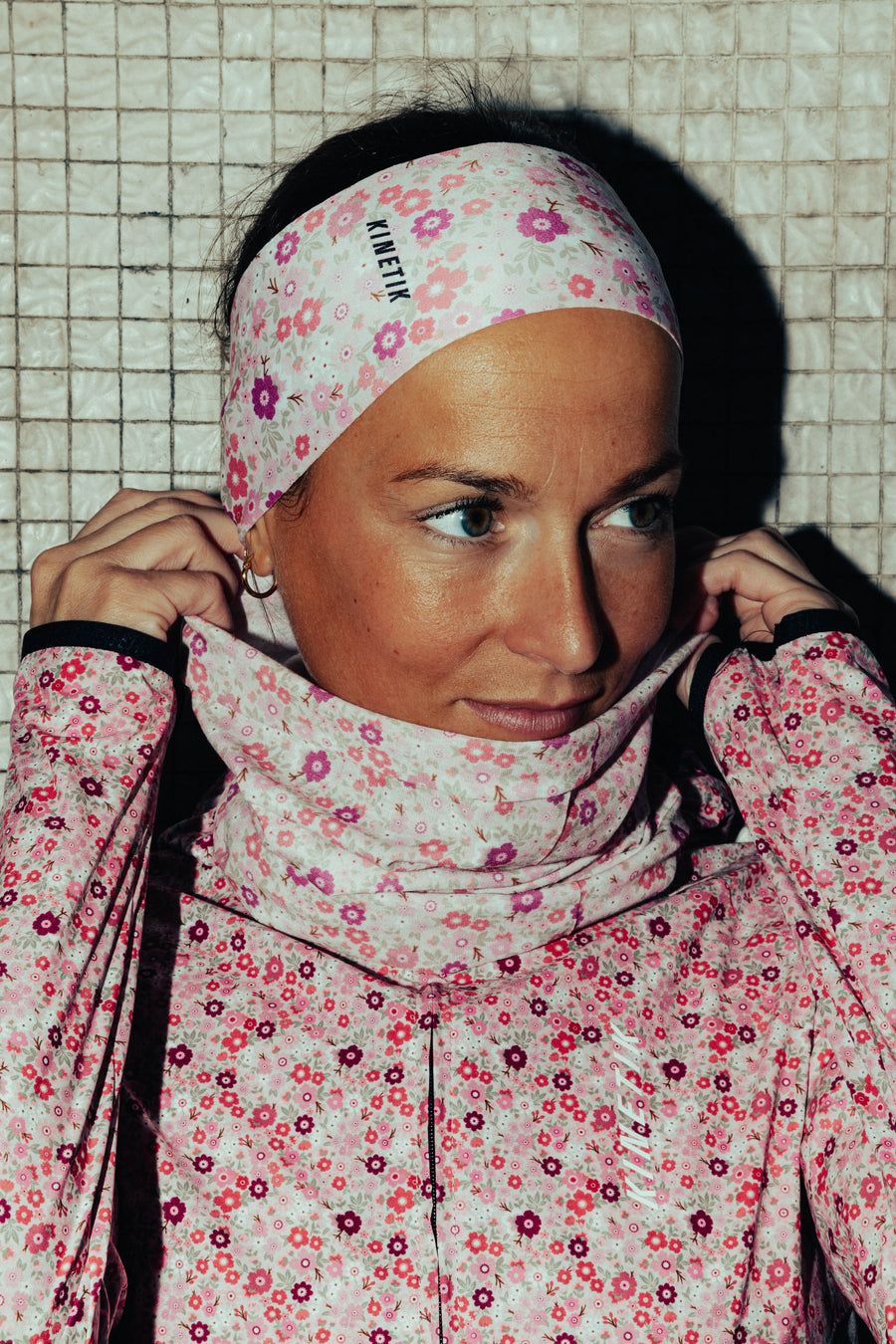 PROTEKTOR MELLOW ROSE - Trail Running Neck Gaiter - 2 - kinetik