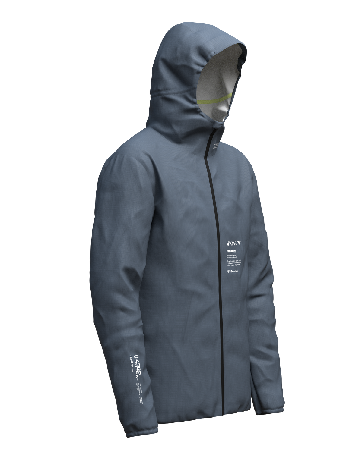 ISOKORE MEN 15 K HYDROVORTEX® Trail Running Jacket - Kinetik - Adrenalink