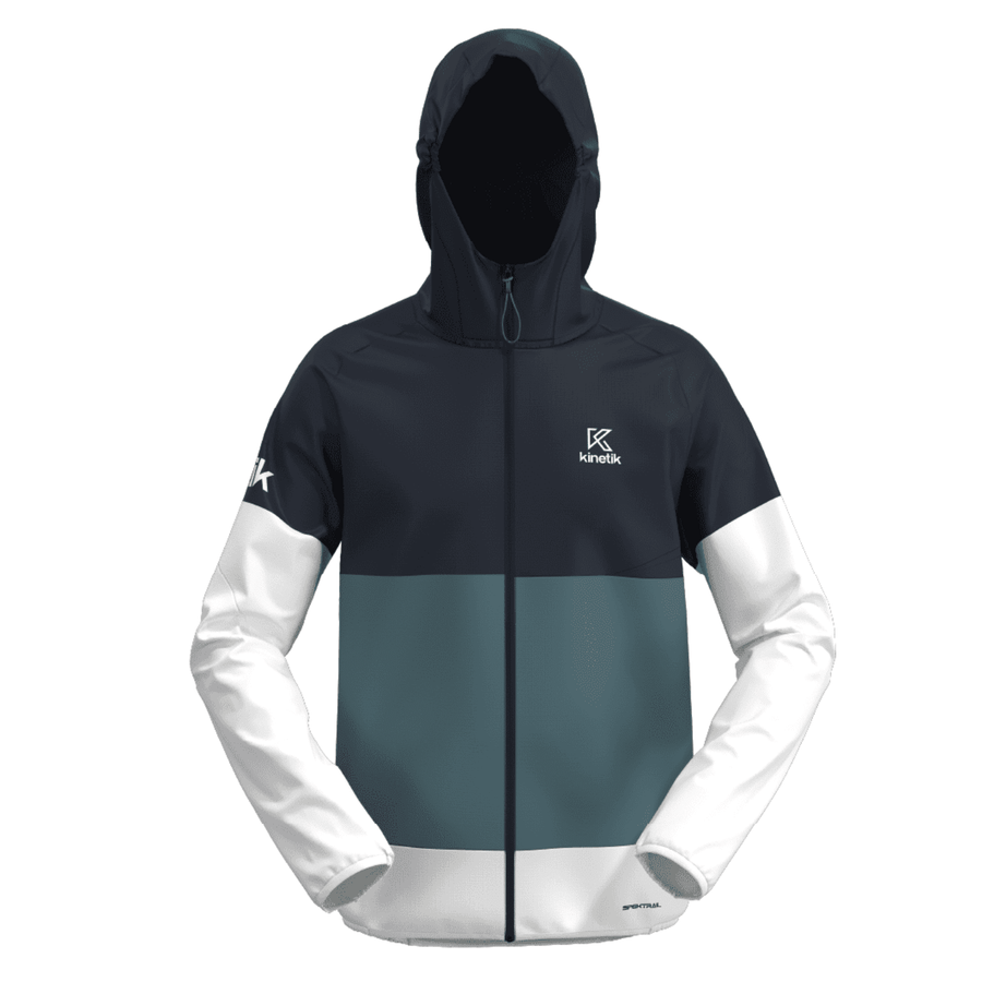 JACKET MEN SPEKTRAIL ATLANTIK - Vestes trail-running - 1 - kinetik-adrenalink