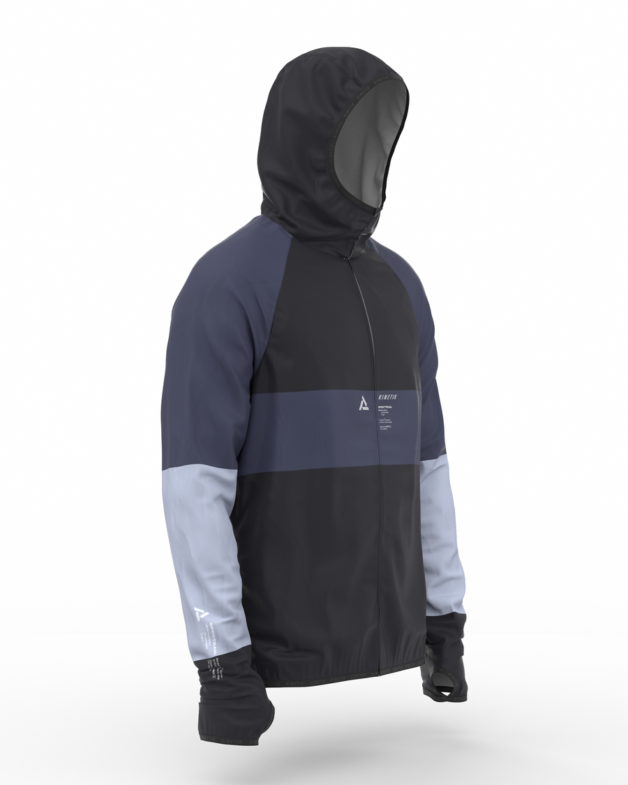 JACKET MEN SPEKTRAIL PIRATE BLACK - Vestes trail-running - 3 - kinetik-adrenalink