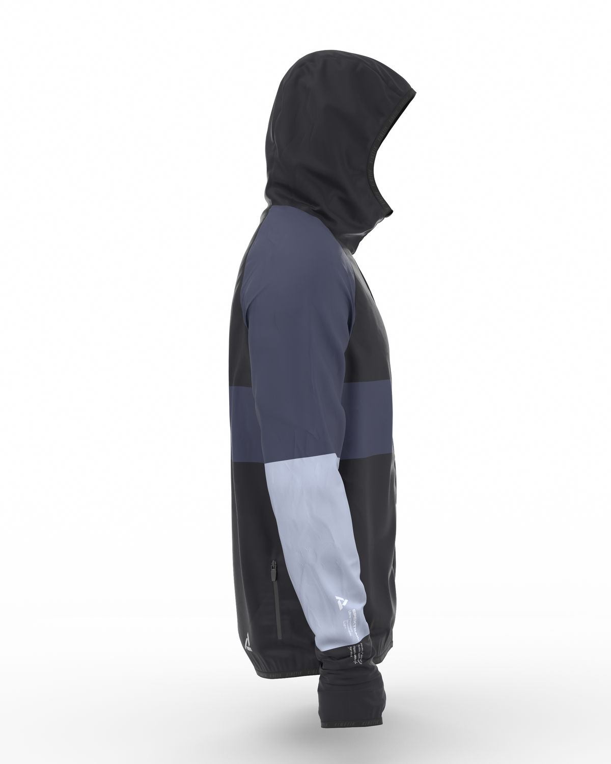 JACKET MEN SPEKTRAIL PIRATE BLACK - Vestes trail-running - 4 - kinetik-adrenalink