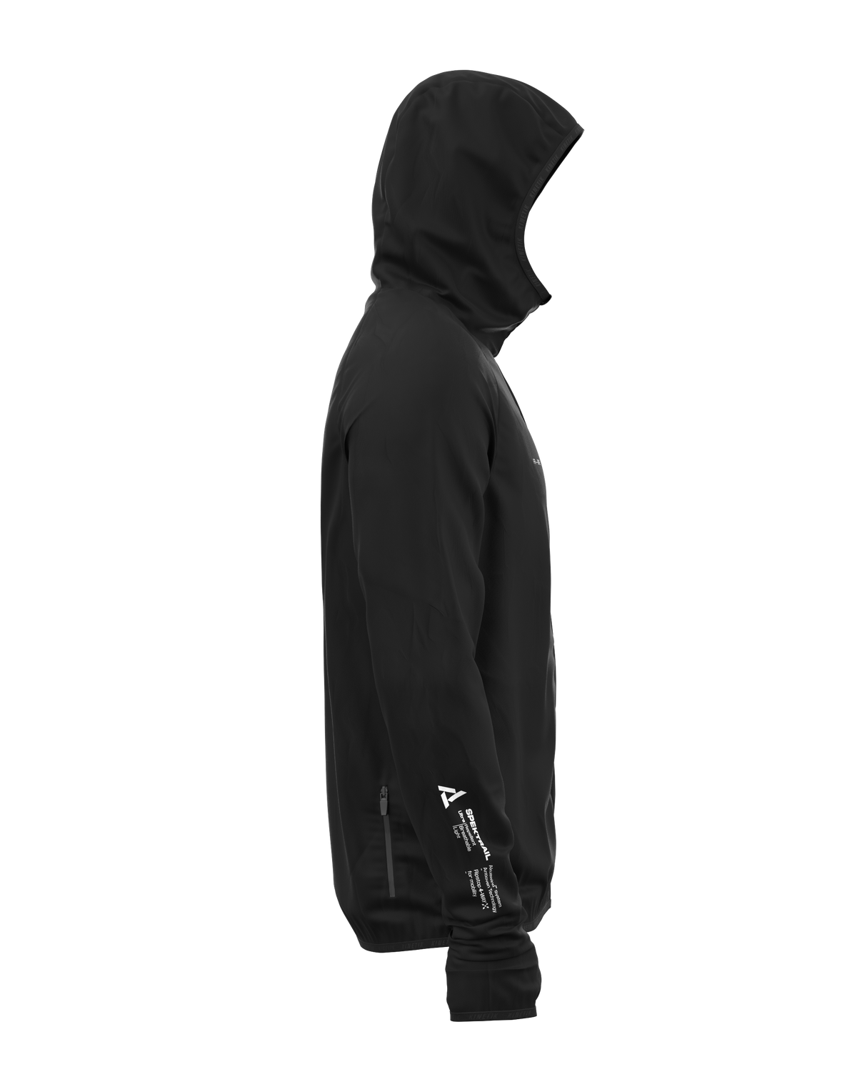 JACKET MEN SPEKTRAIL RDK BZH FLAG BLACK - Vestes trail-running - 5 - kinetik-adrenalink