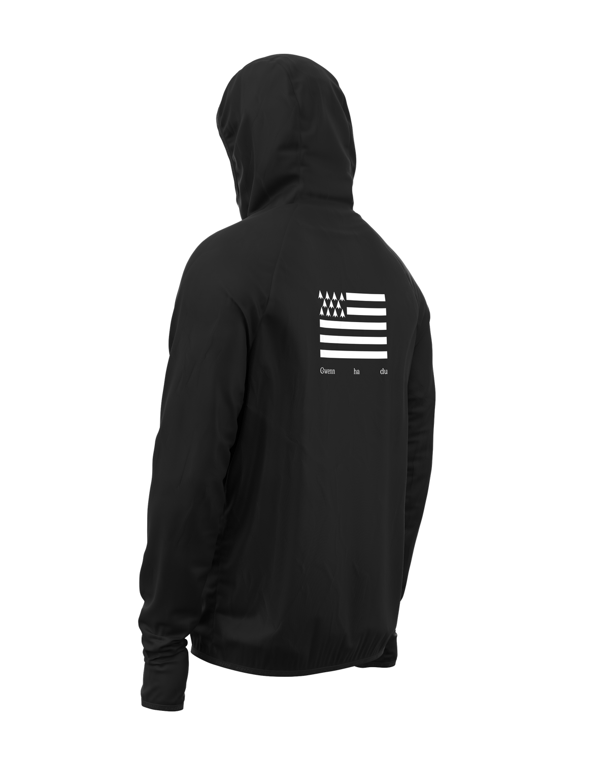 JACKET MEN SPEKTRAIL RDK BZH FLAG BLACK - Vestes trail-running - 7 - kinetik-adrenalink
